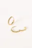Lauren Earrings - Gold sold by Petal & Pup