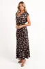 Amarlee Maxi Dress - Black Floral sold by Petal & Pup
