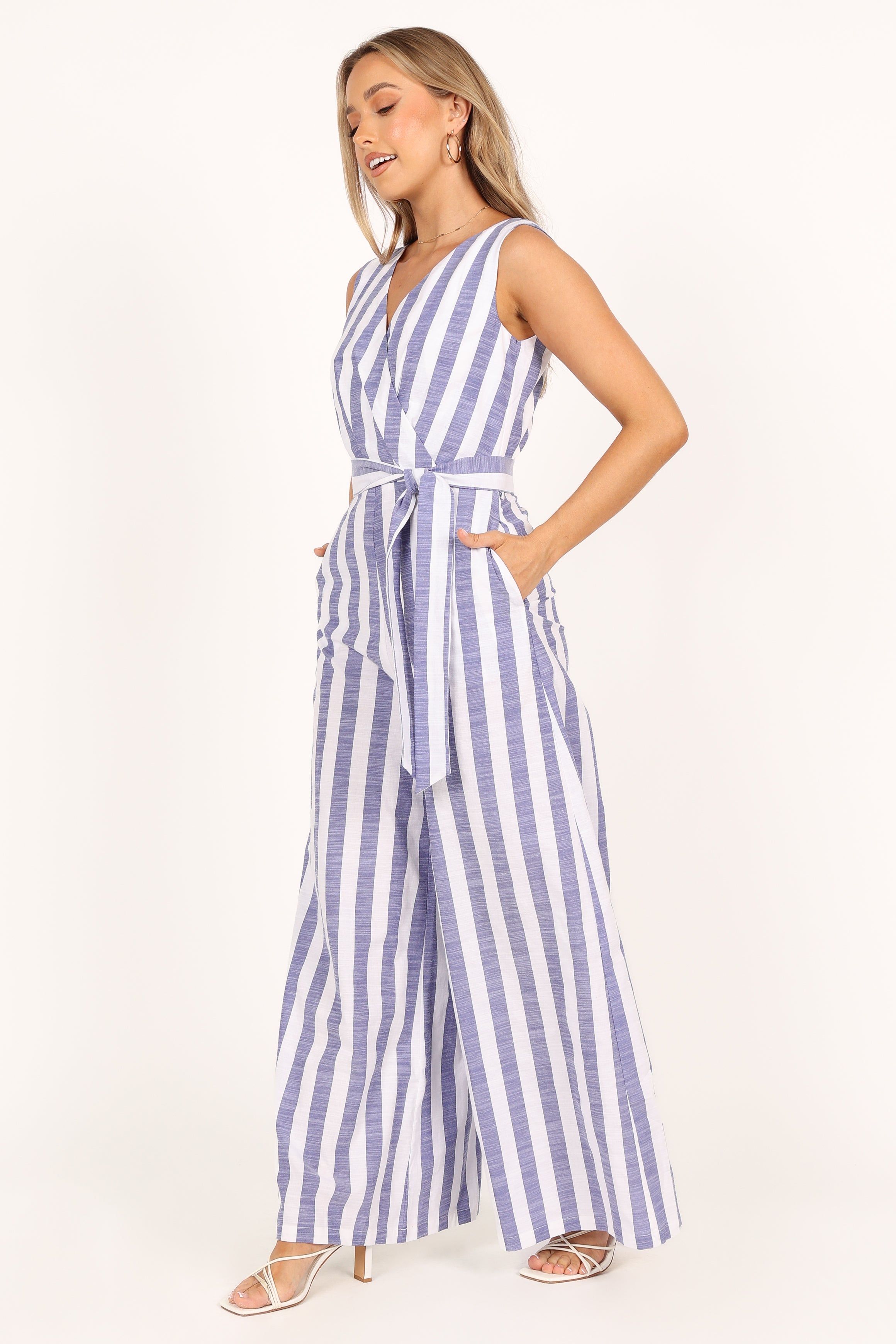 Esther Jumpsuit - Navy sold by Petal & Pup product image thumbnail 2