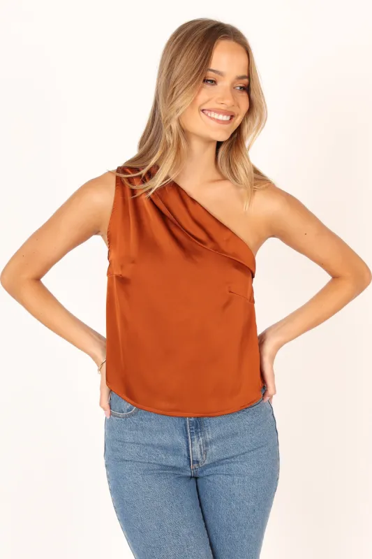 Ledger Top - Bronze sold by Petal & Pup