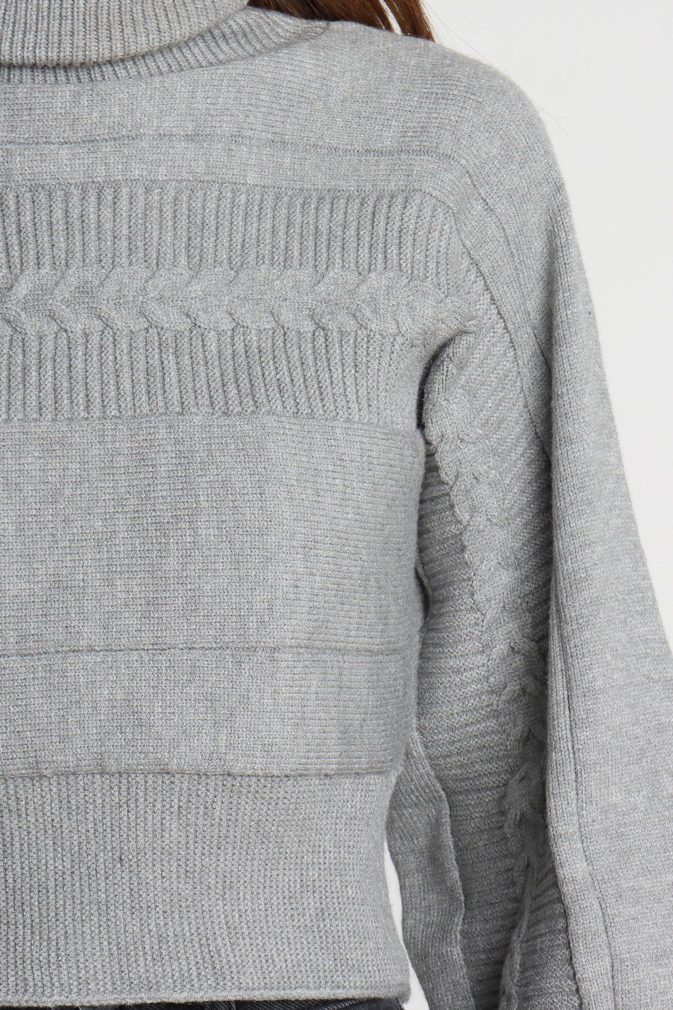 Sonia Knit Sweater - Grey sold by Petal & Pup product image thumbnail 3