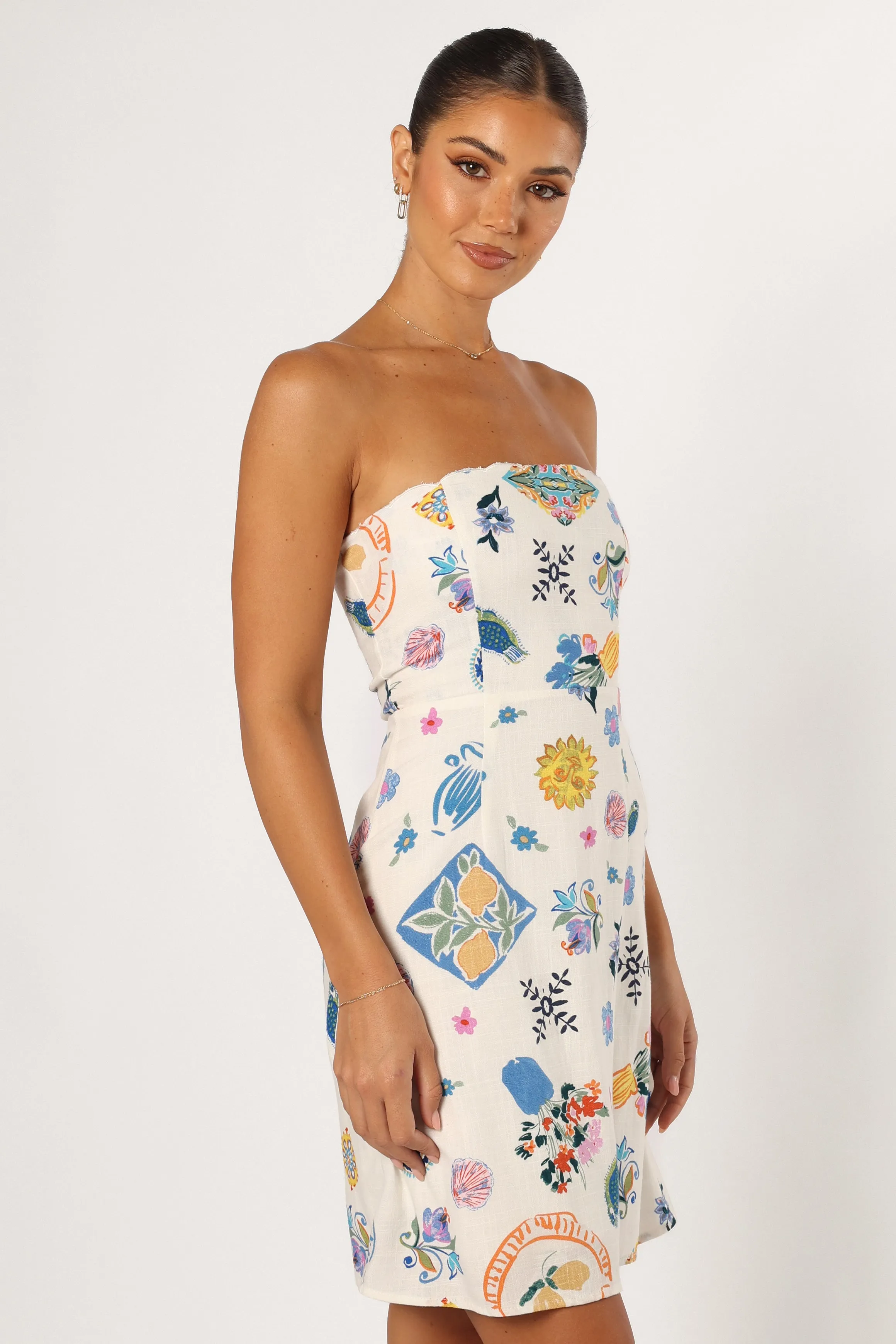 Sabina Mini Dress - Portofino sold by Petal & Pup product image thumbnail 5