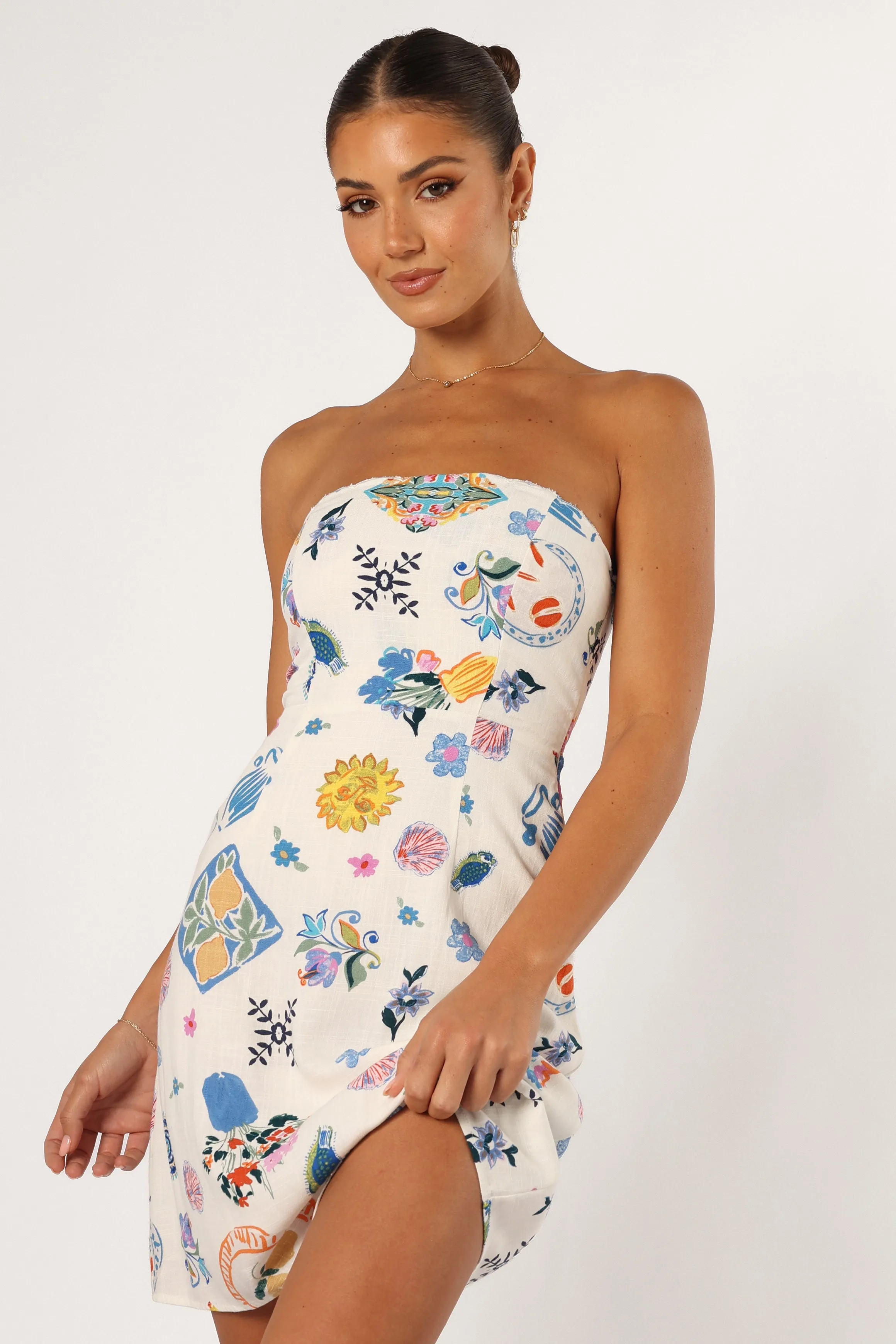 Sabina Mini Dress - Portofino sold by Petal & Pup product image thumbnail 3