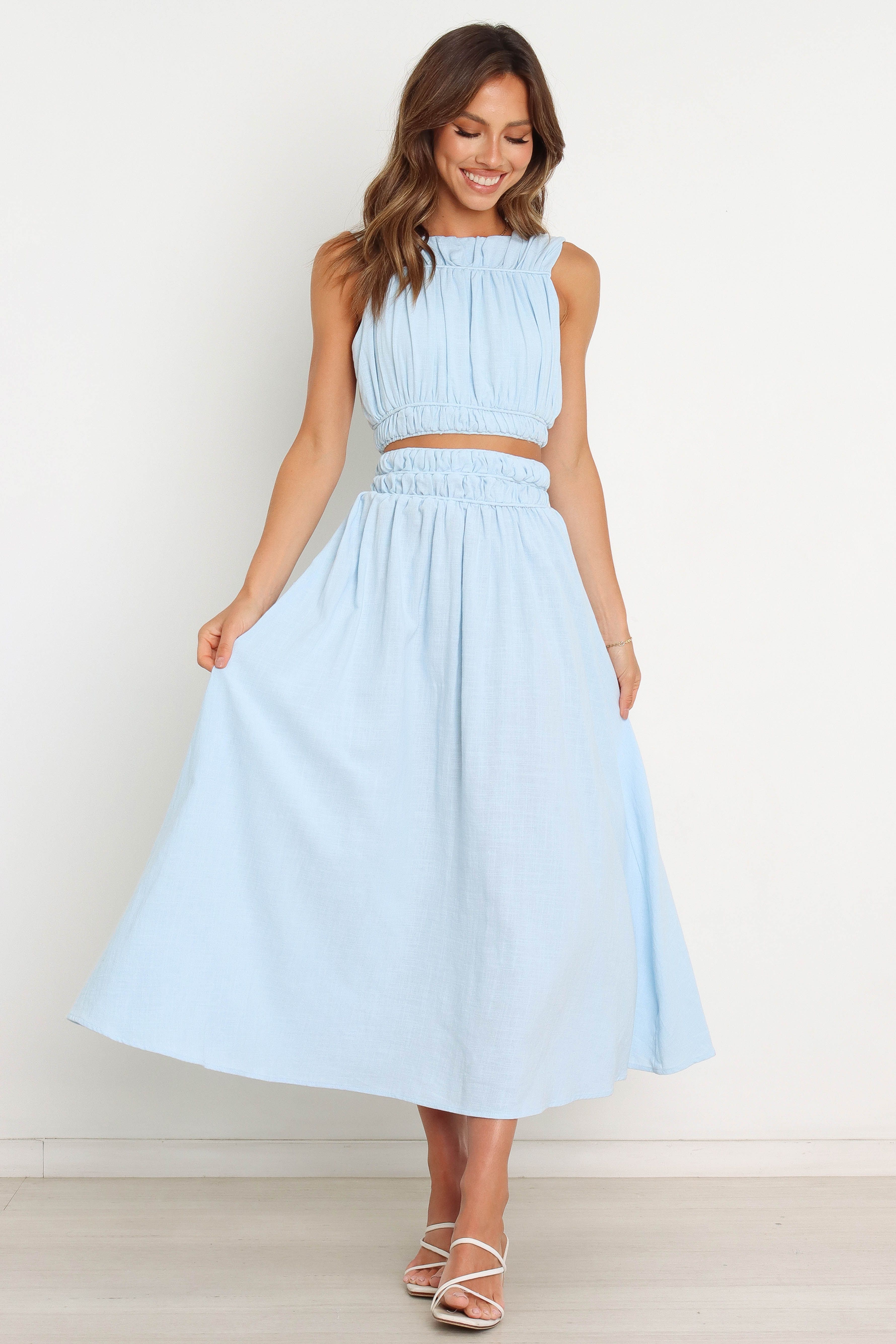 Eva Skirt - Blue sold by Petal & Pup product image thumbnail 4