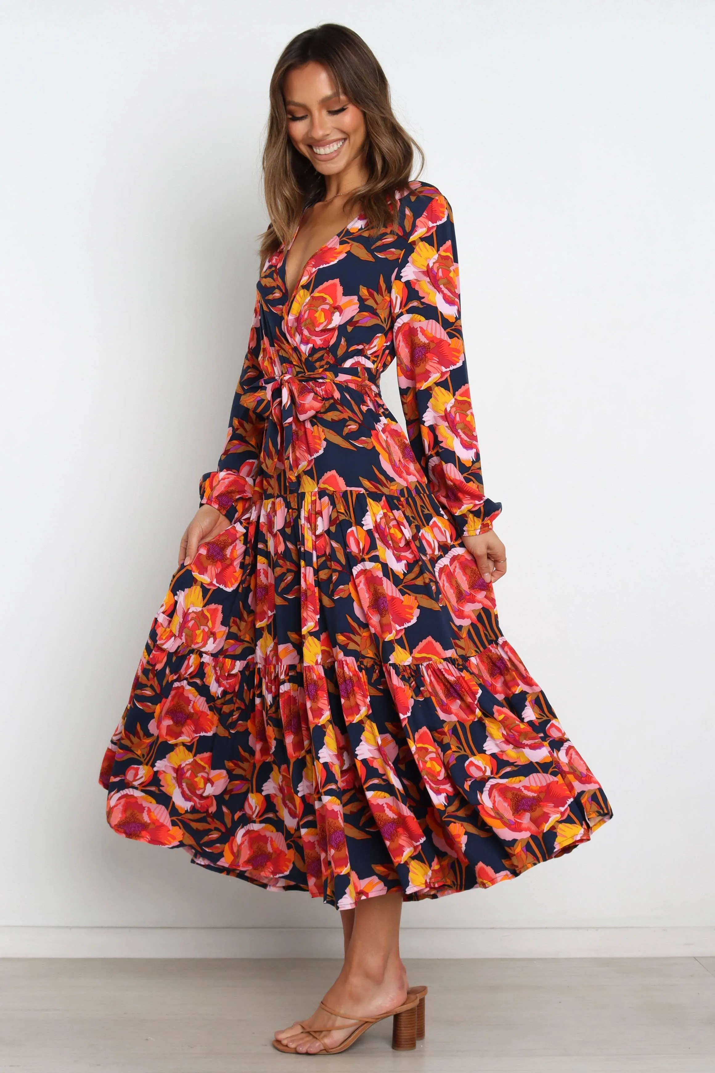 Balsa Dress - Navy Floral sold by Petal & Pup product image thumbnail 5