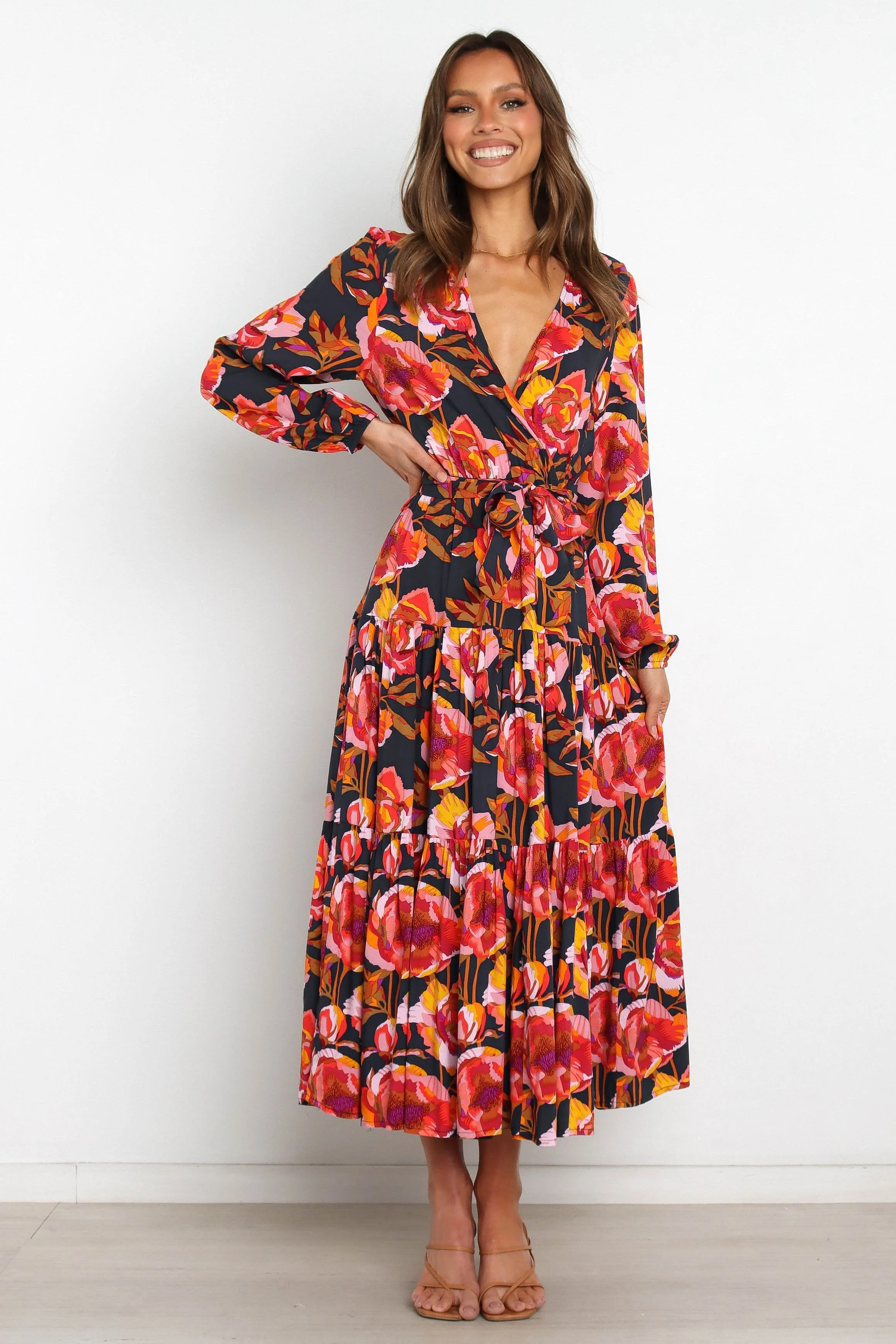 Balsa Dress - Navy Floral sold by Petal & Pup product image thumbnail 3
