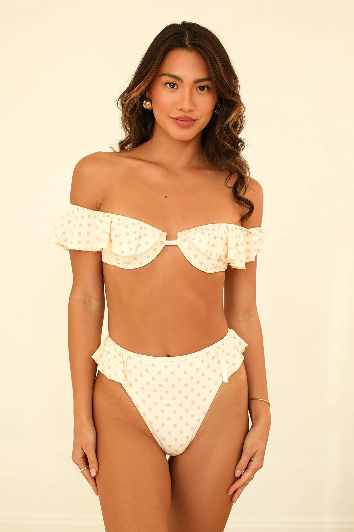 Poppi Bottom - Dotted Pink sold by Petal & Pup product image thumbnail 3