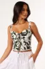 Anaisa Top - Green Palm sold by Petal & Pup