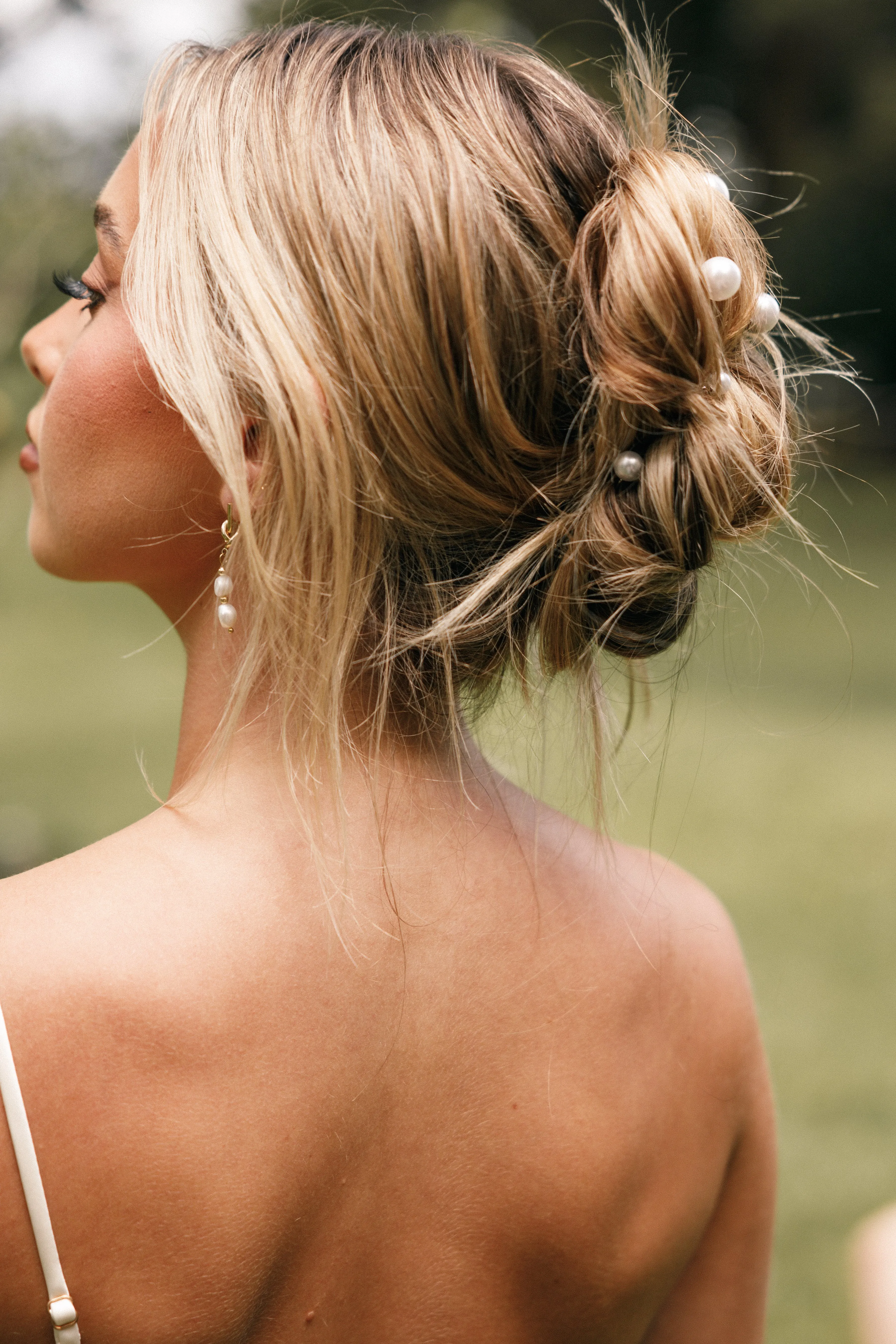 Laina Hair Pins - Pearl sold by Petal & Pup product image thumbnail 5