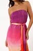 Lisse Midi Dress - Orchid Orange sold by Petal & Pup