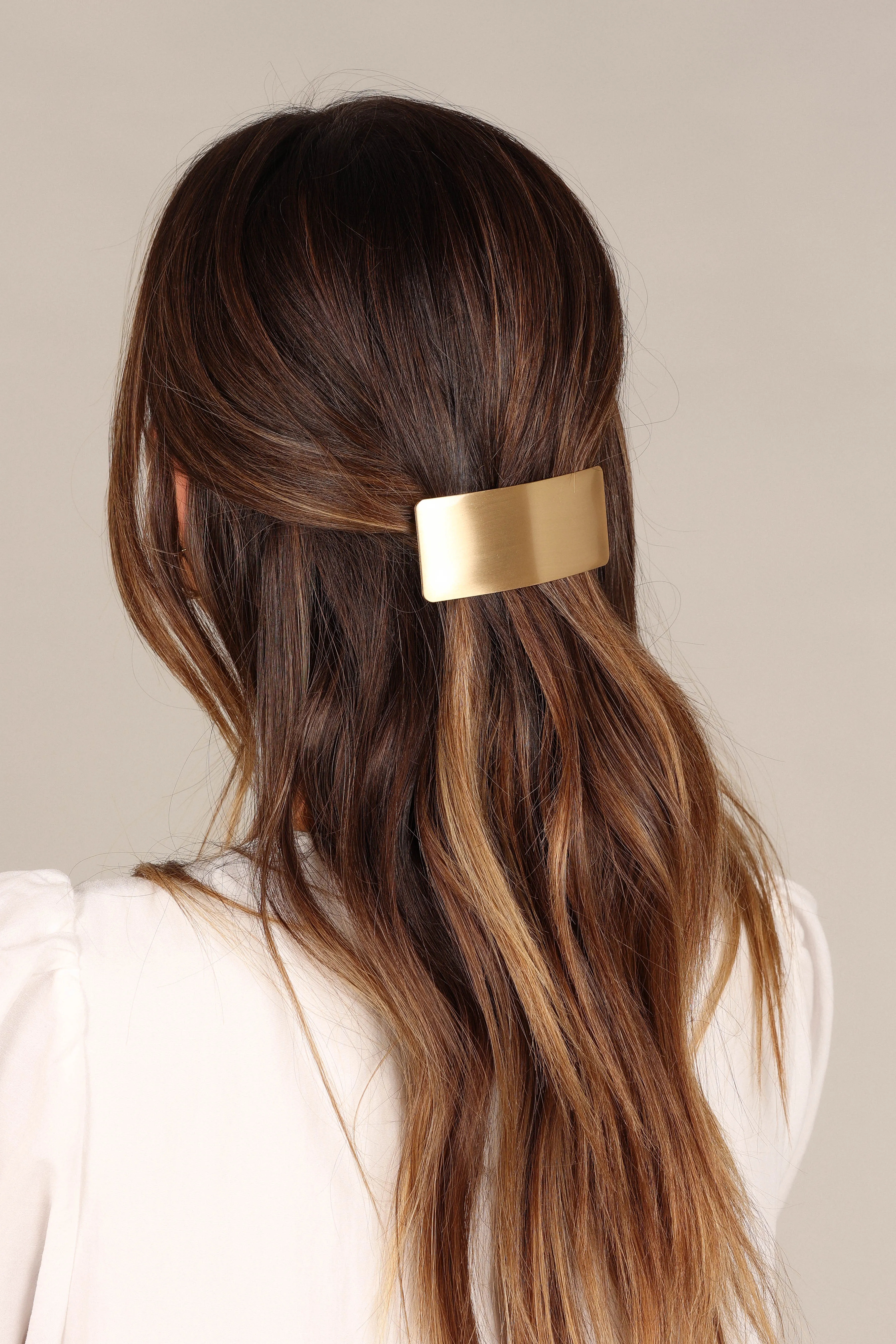 Matisse Hairclip - Gold sold by Petal & Pup