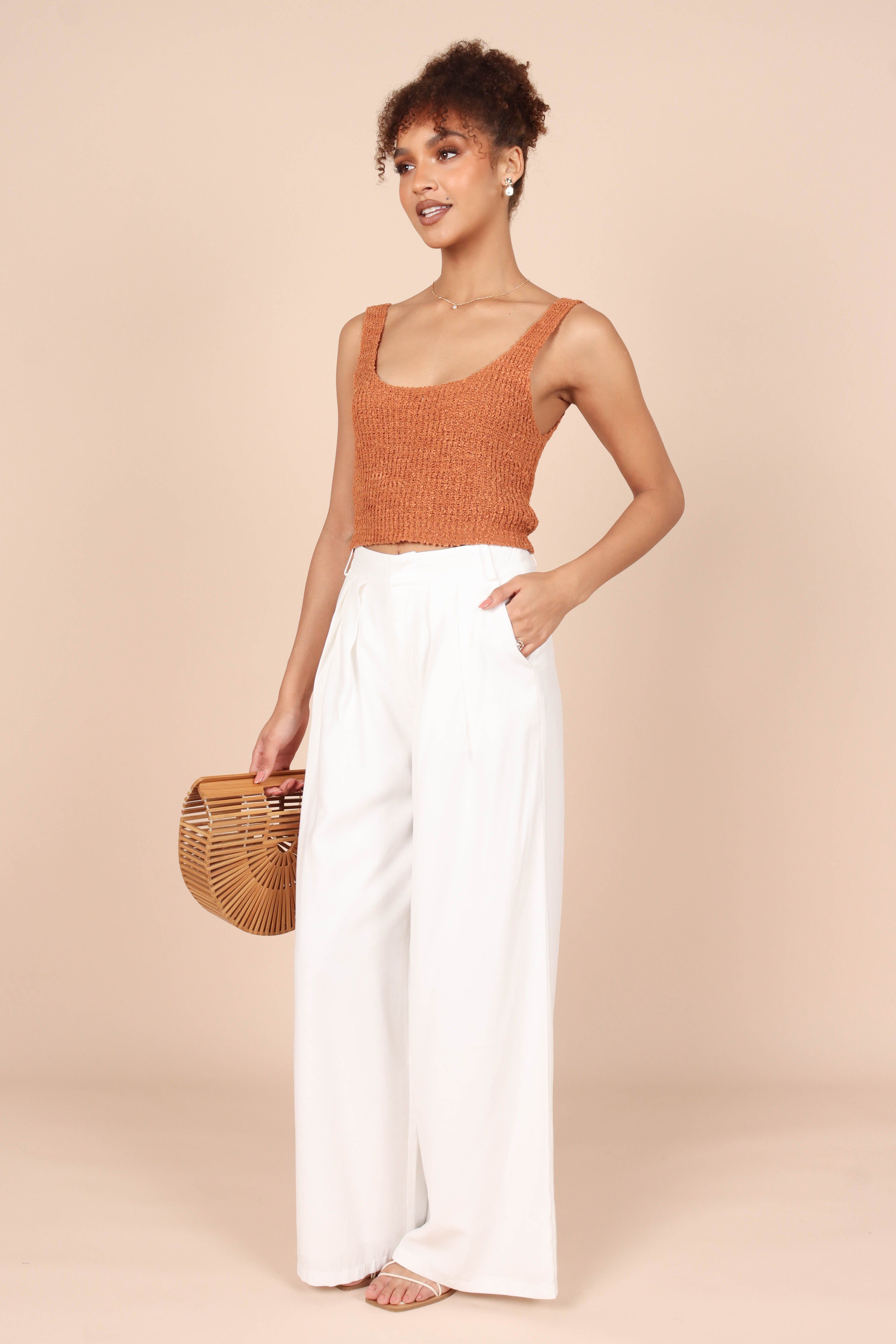 Jennifer Crop Top - Rust sold by Petal & Pup product image thumbnail 7