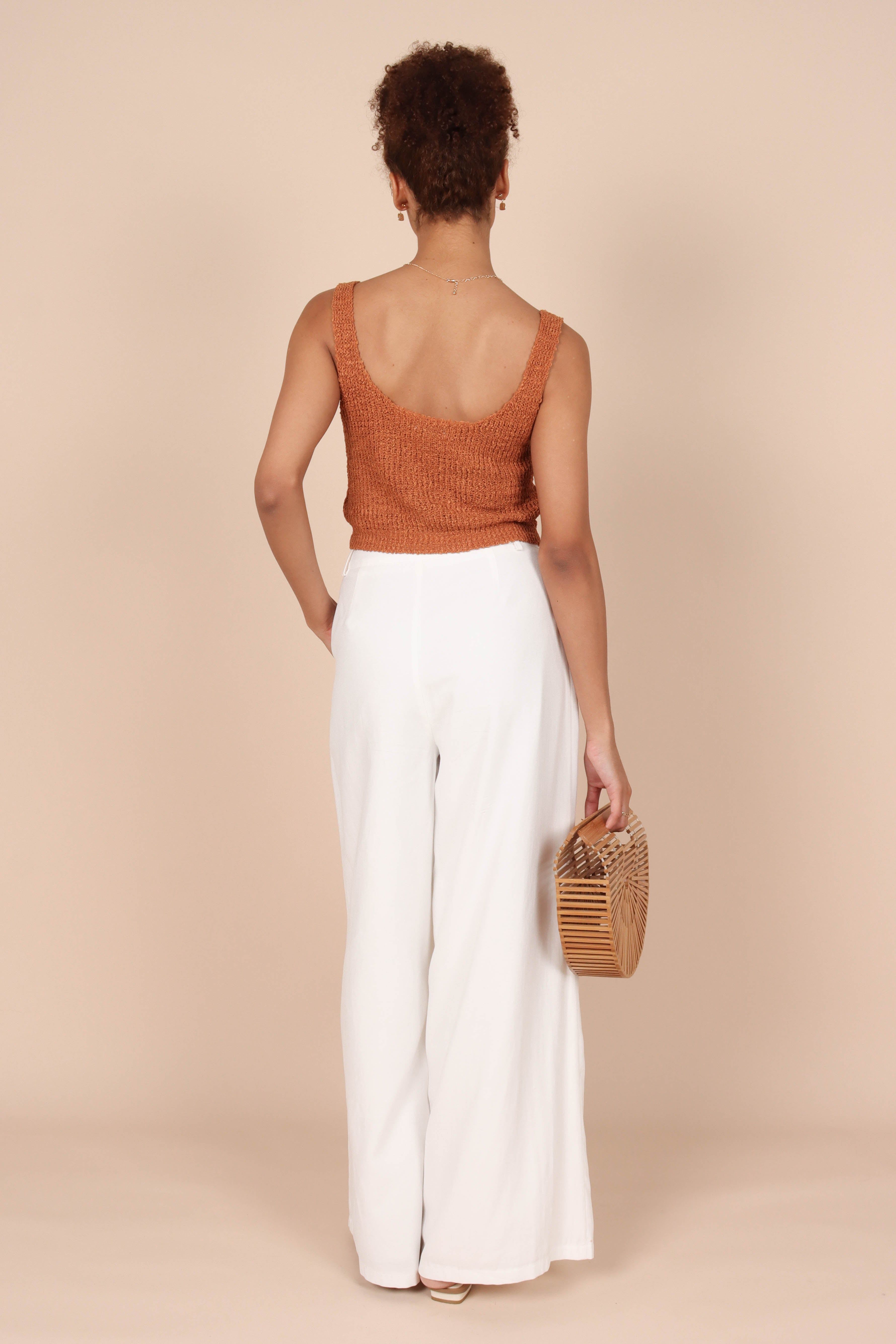 Jennifer Crop Top - Rust sold by Petal & Pup product image thumbnail 4