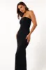 Brixley Strapless Maxi Dress - Black sold by Petal & Pup