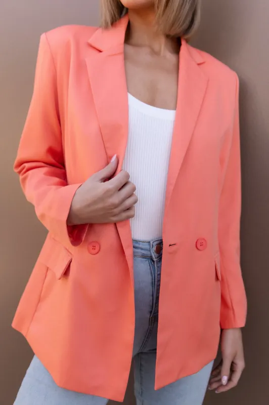 Kali Blazer - Orange sold by Petal & Pup