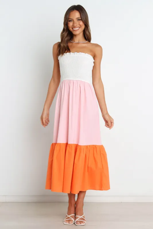 Shia Dress - Pink made by Petal & Pup