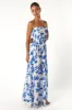 Mikaela Maxi Dress - Botanica Print sold by Petal & Pup