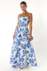 Mikaela Maxi Dress - Botanica Print sold by Petal & Pup
