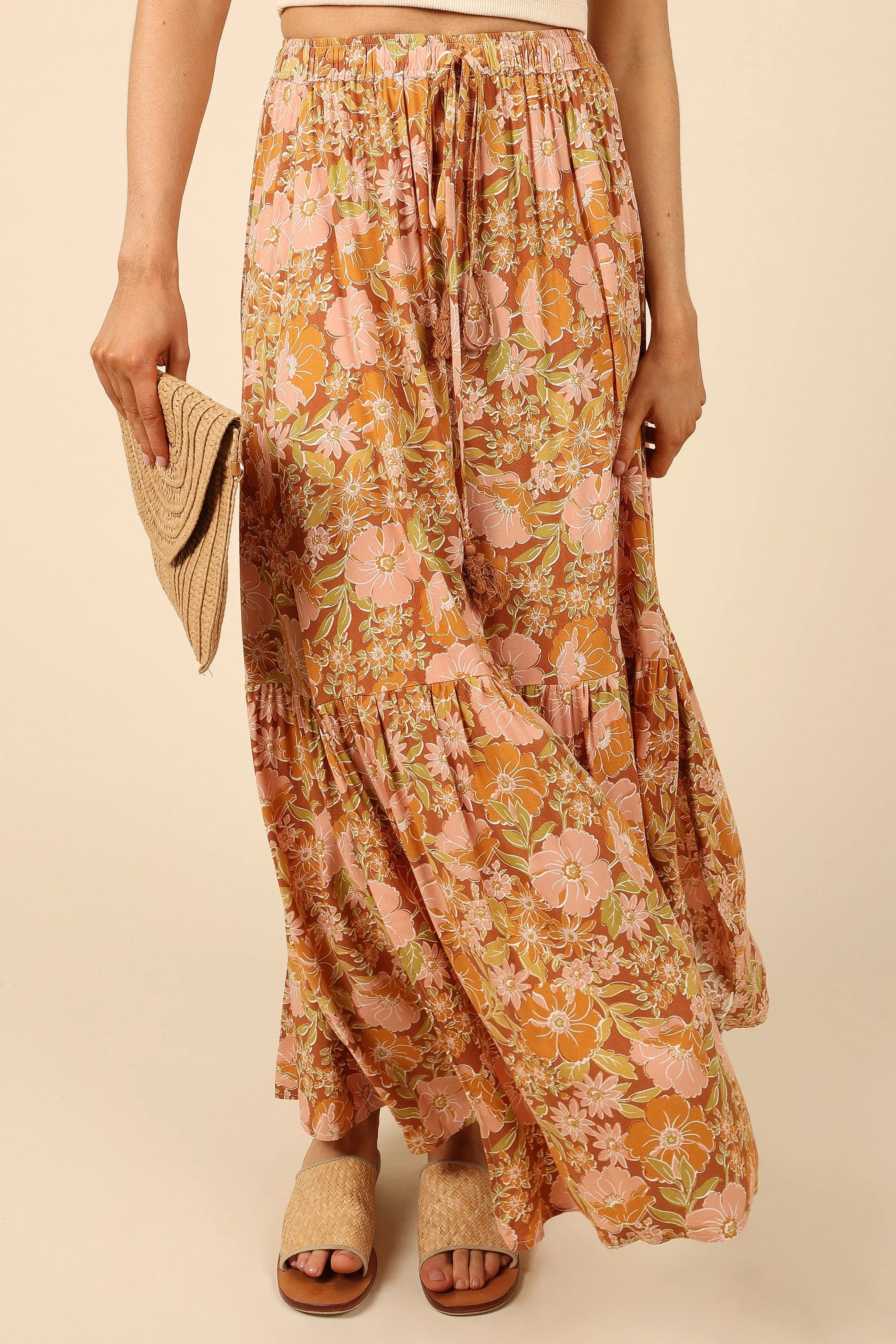 Vicky Skirt - Orange sold by Petal & Pup product image thumbnail 3