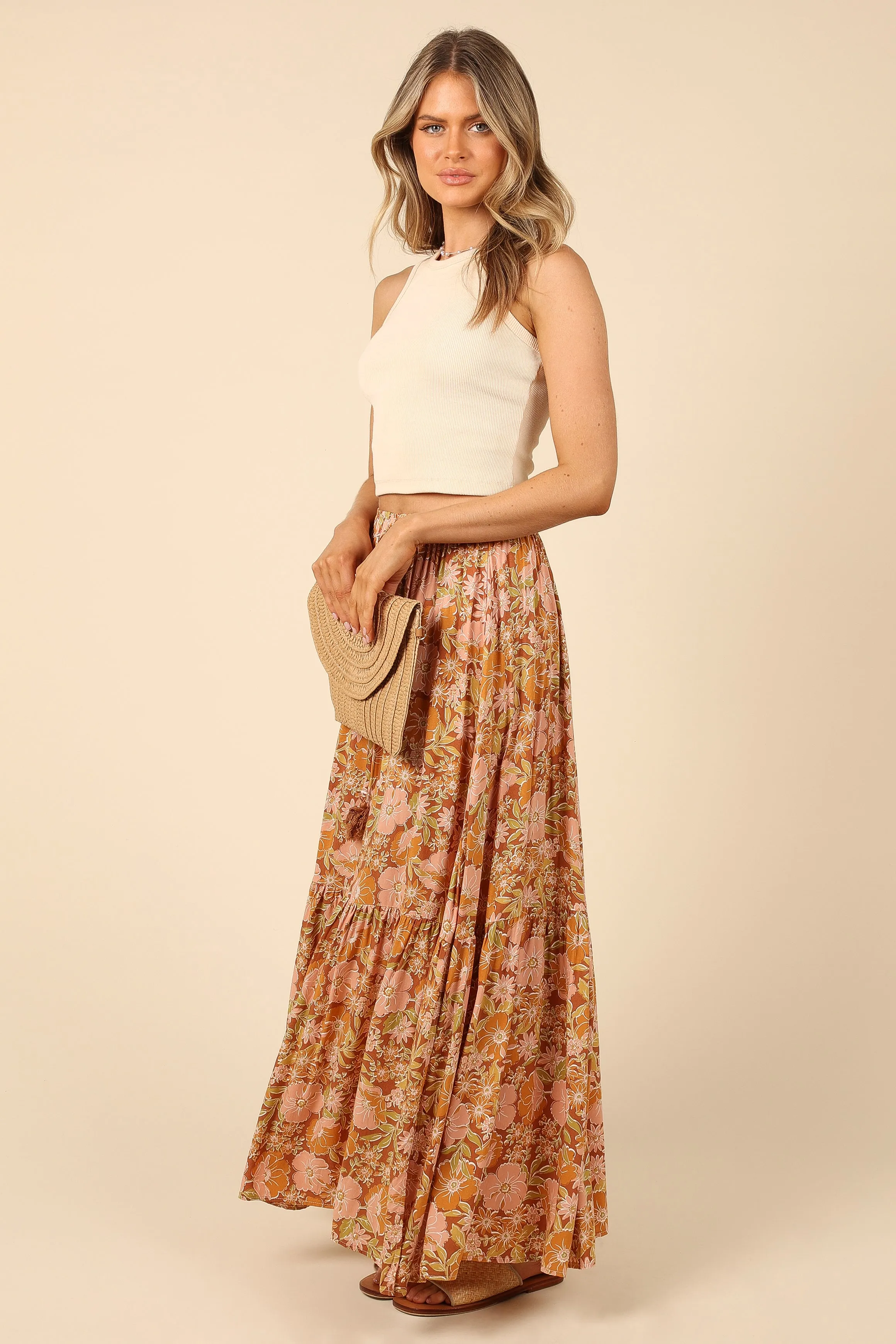 Vicky Skirt - Orange sold by Petal & Pup product image thumbnail 5