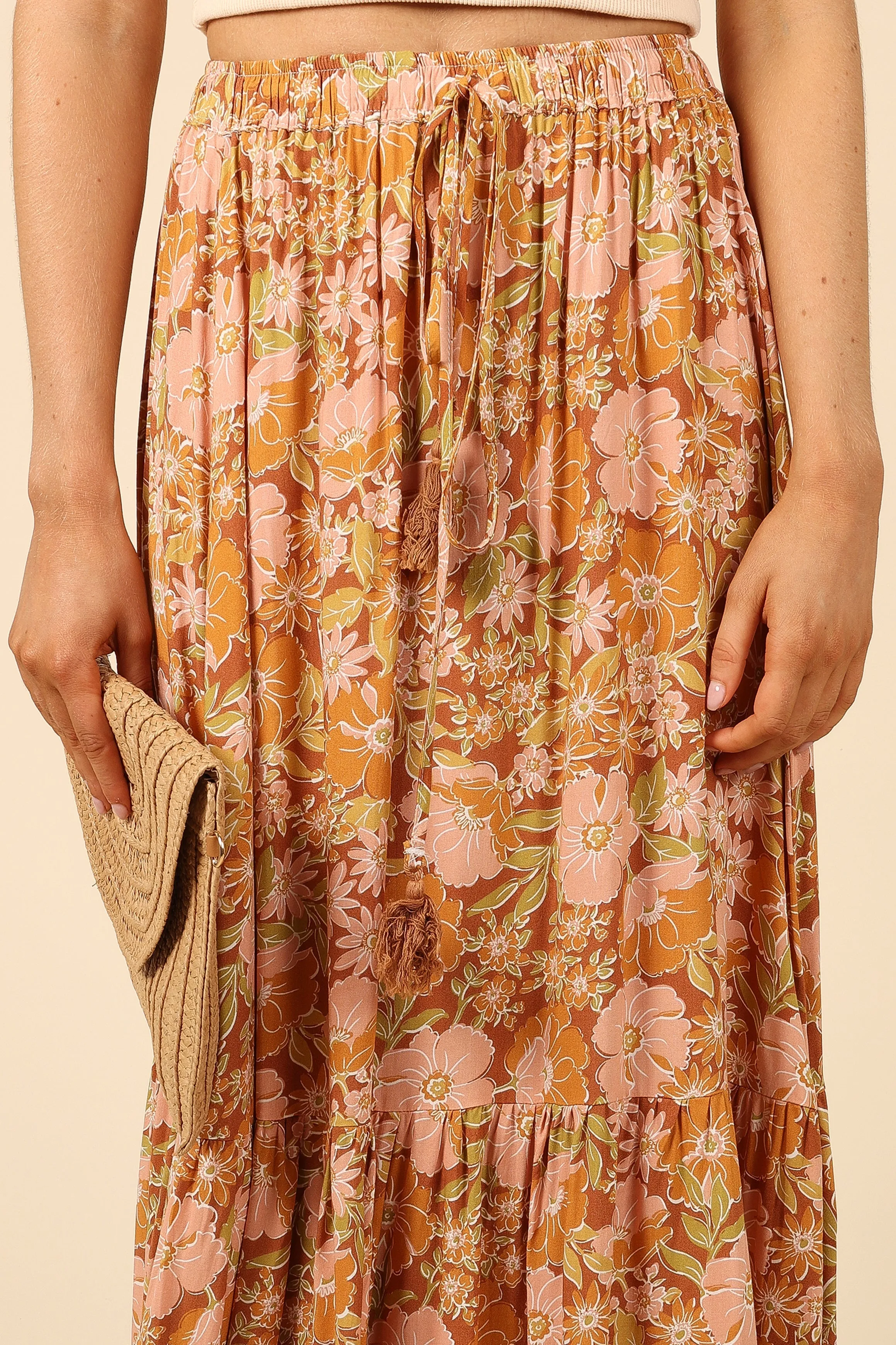 Vicky Skirt - Orange sold by Petal & Pup product image thumbnail 4