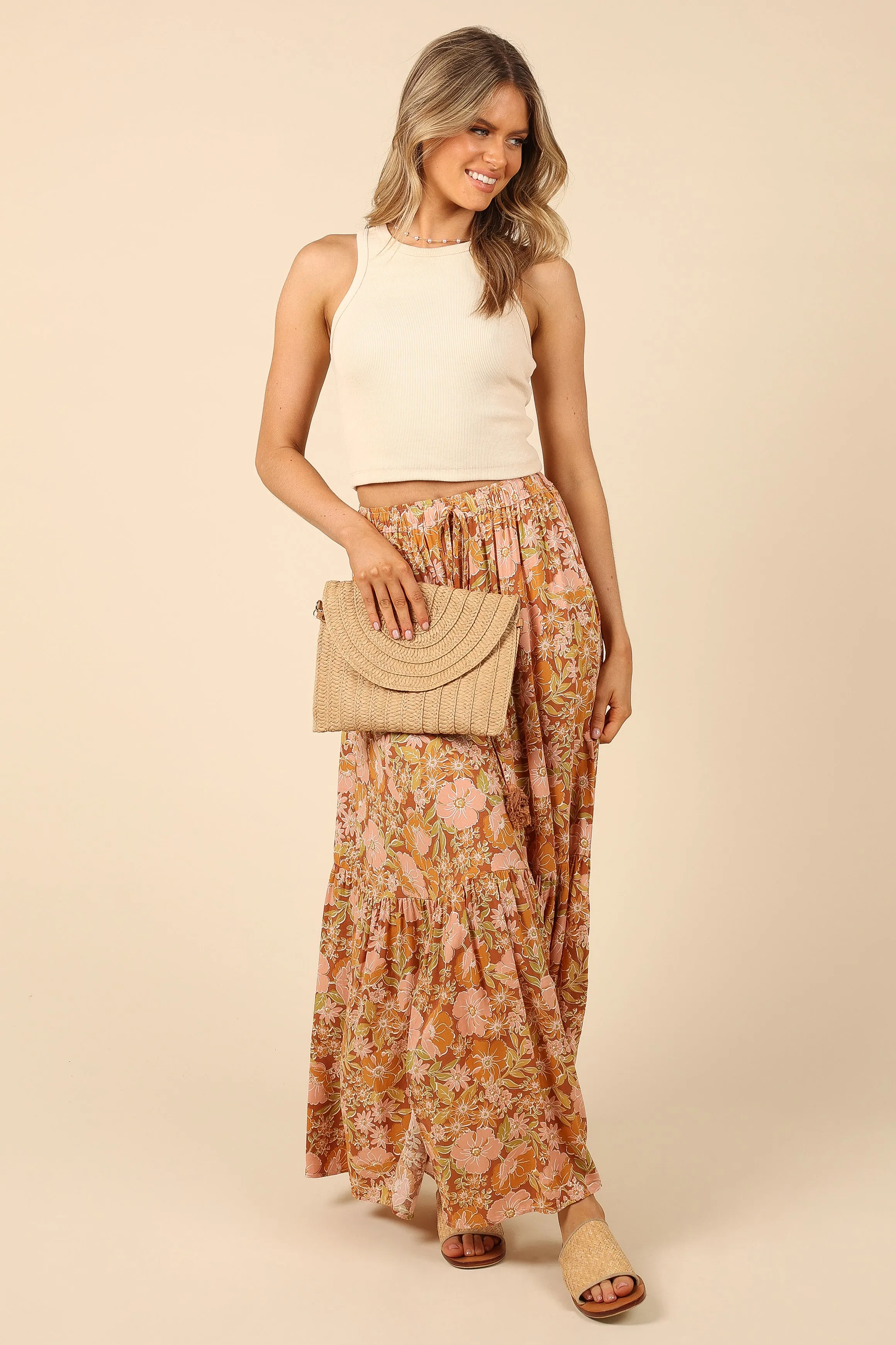 Vicky Skirt - Orange sold by Petal & Pup product image thumbnail 2