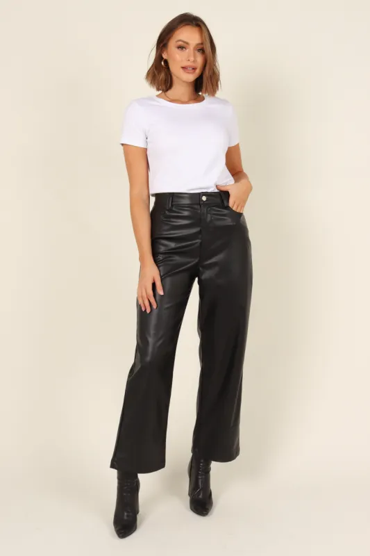 Eliza Pants - Black sold by Petal & Pup