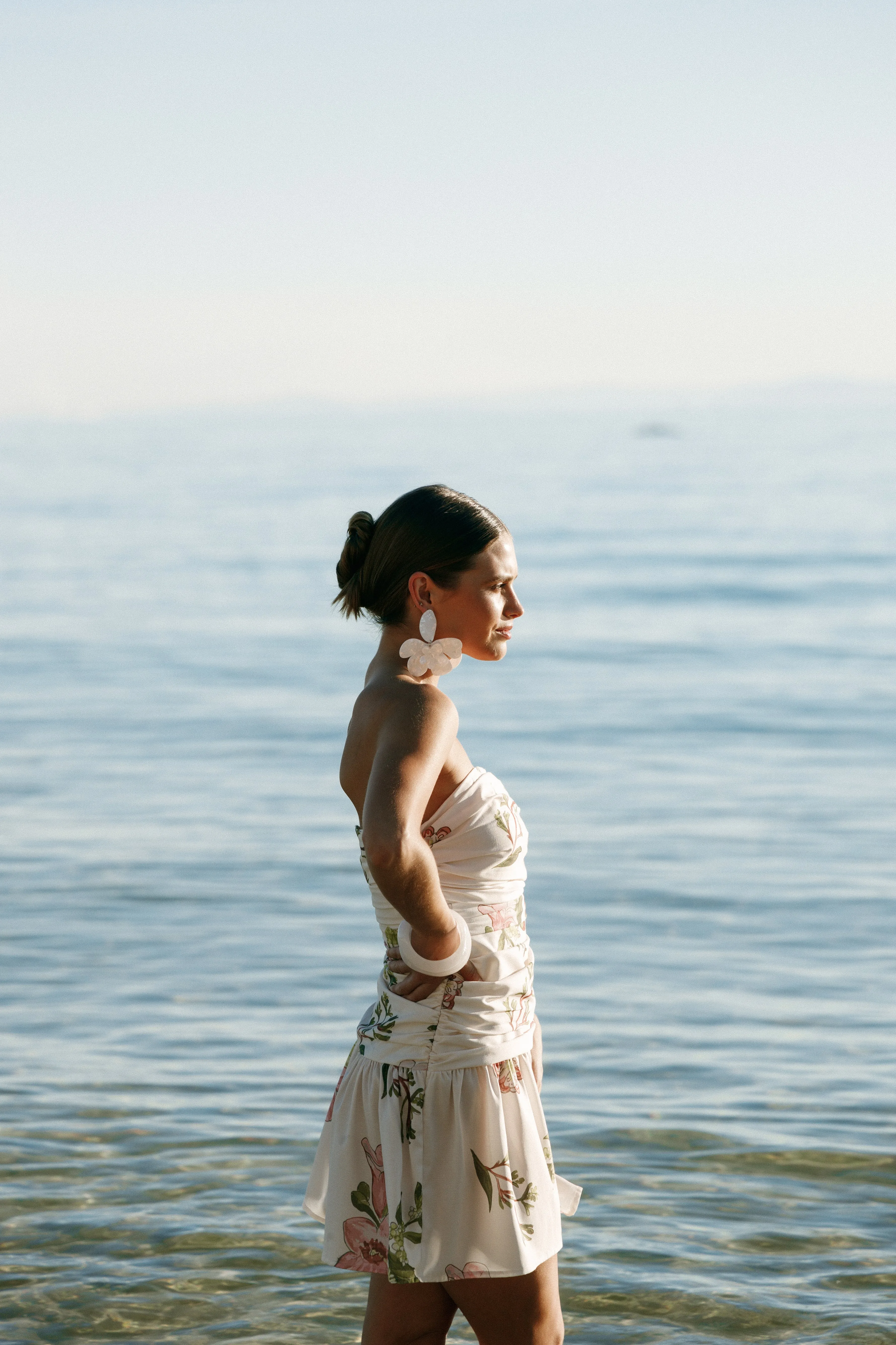 Tiff Strapless Mini - Native Flora sold by Petal & Pup product image thumbnail 2