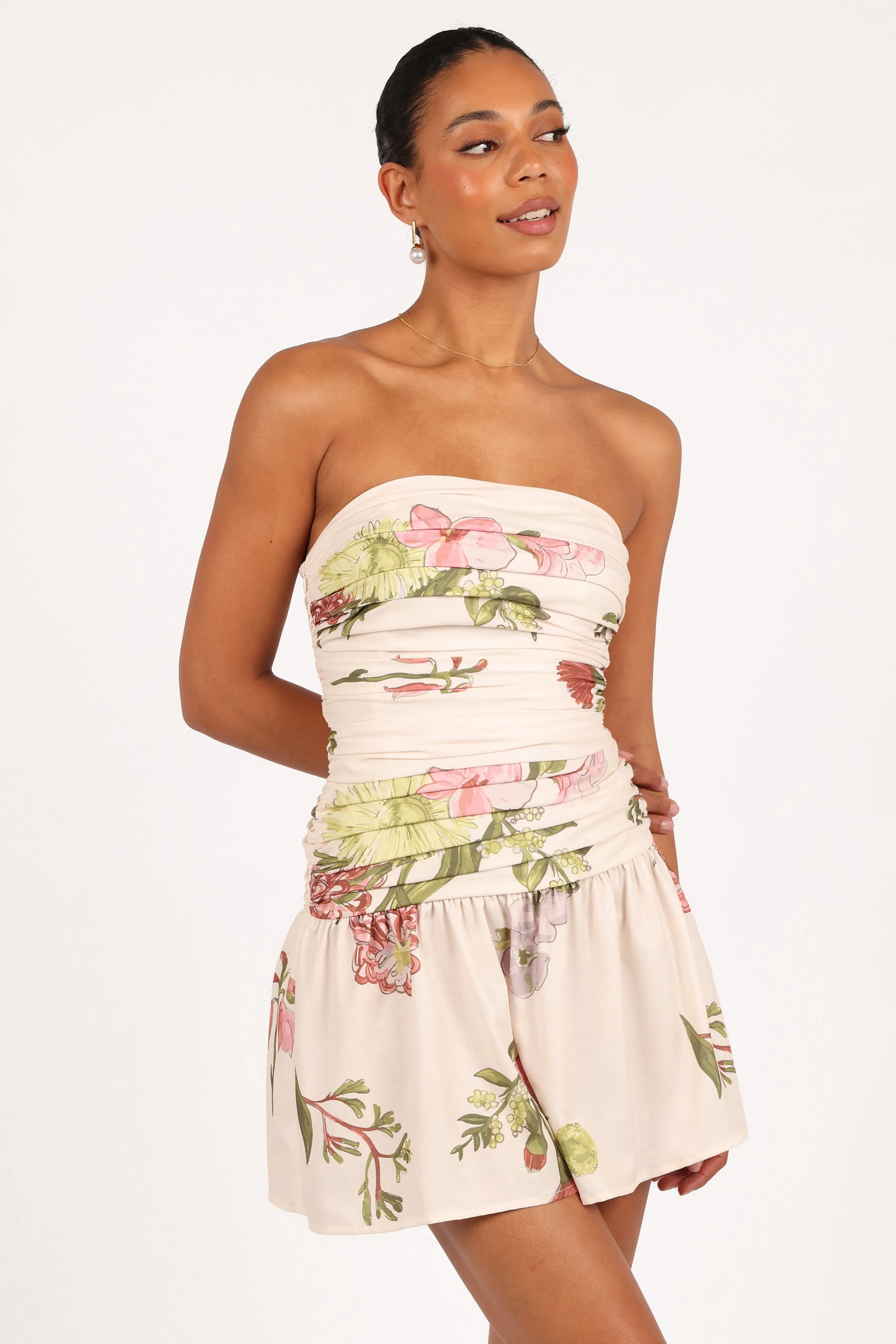 Tiff Strapless Mini - Native Flora sold by Petal & Pup product image thumbnail 3
