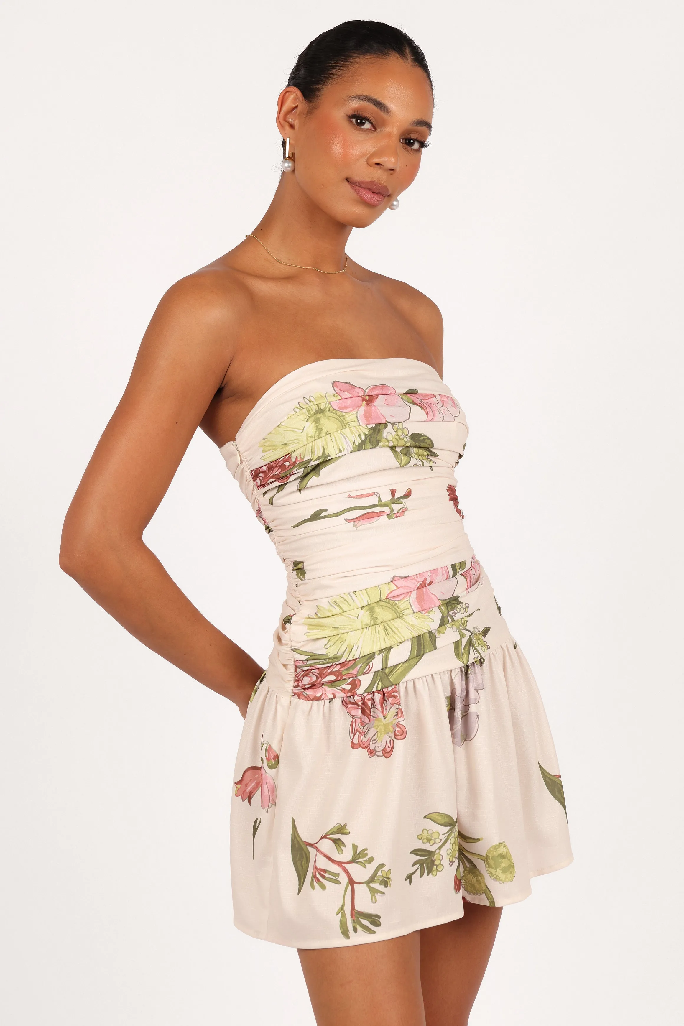 Tiff Strapless Mini - Native Flora sold by Petal & Pup product image thumbnail 4