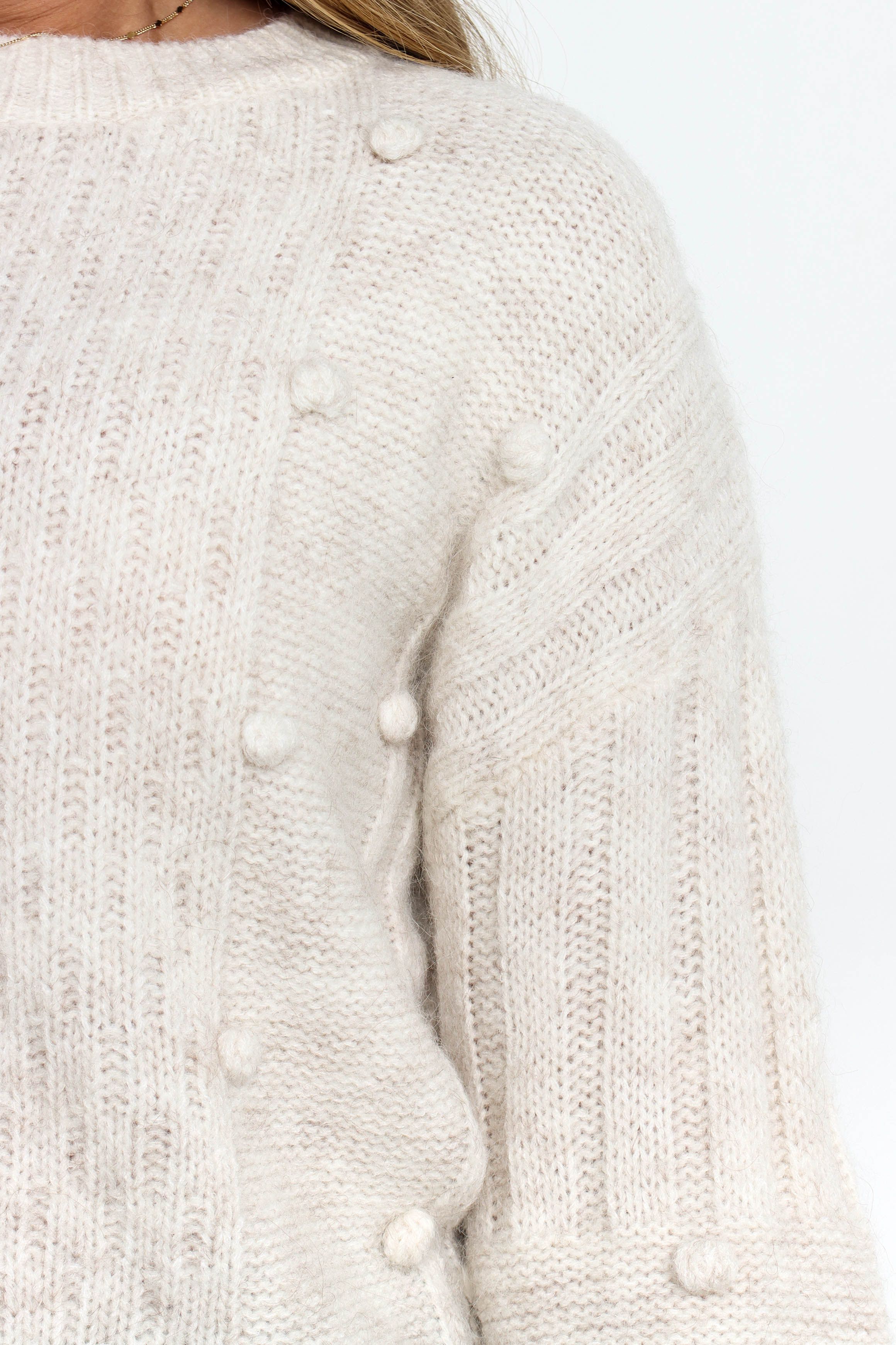 Pipsa Knit Sweater - White sold by Petal & Pup product image thumbnail 2