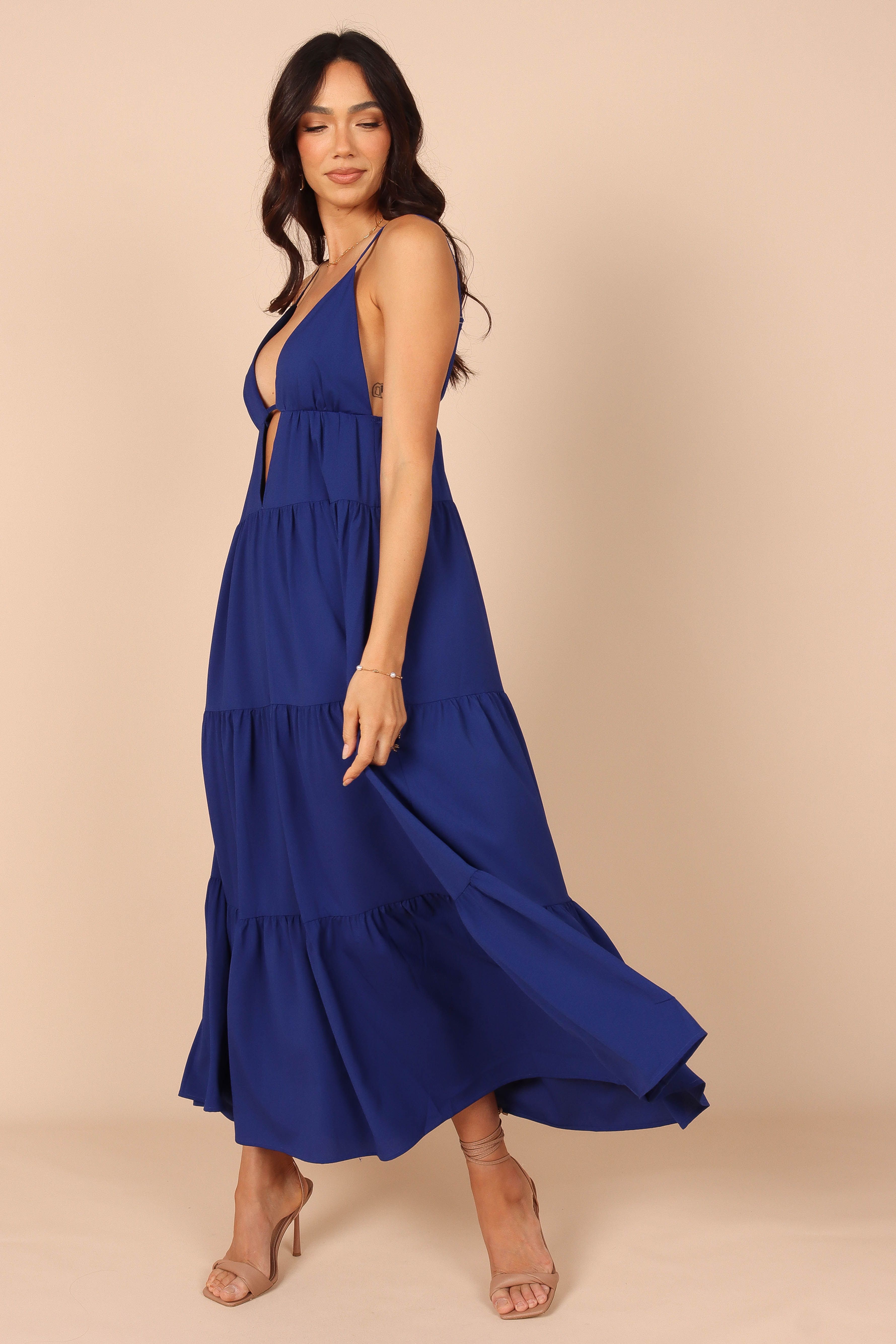Indigo Dress - Royal Blue sold by Petal & Pup product image thumbnail 6