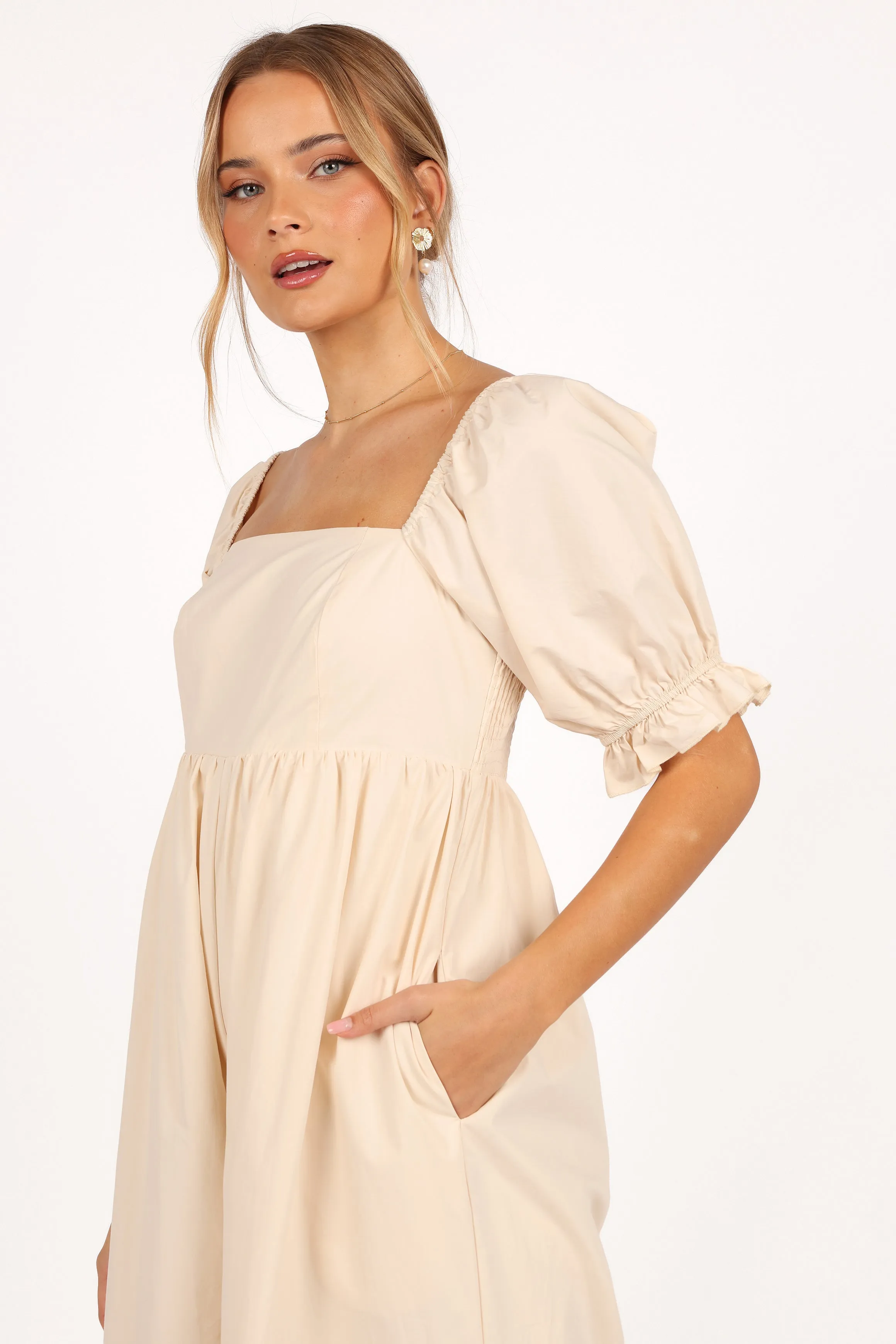 Juliette Jumpsuit - Ecru sold by Petal & Pup product image thumbnail 3