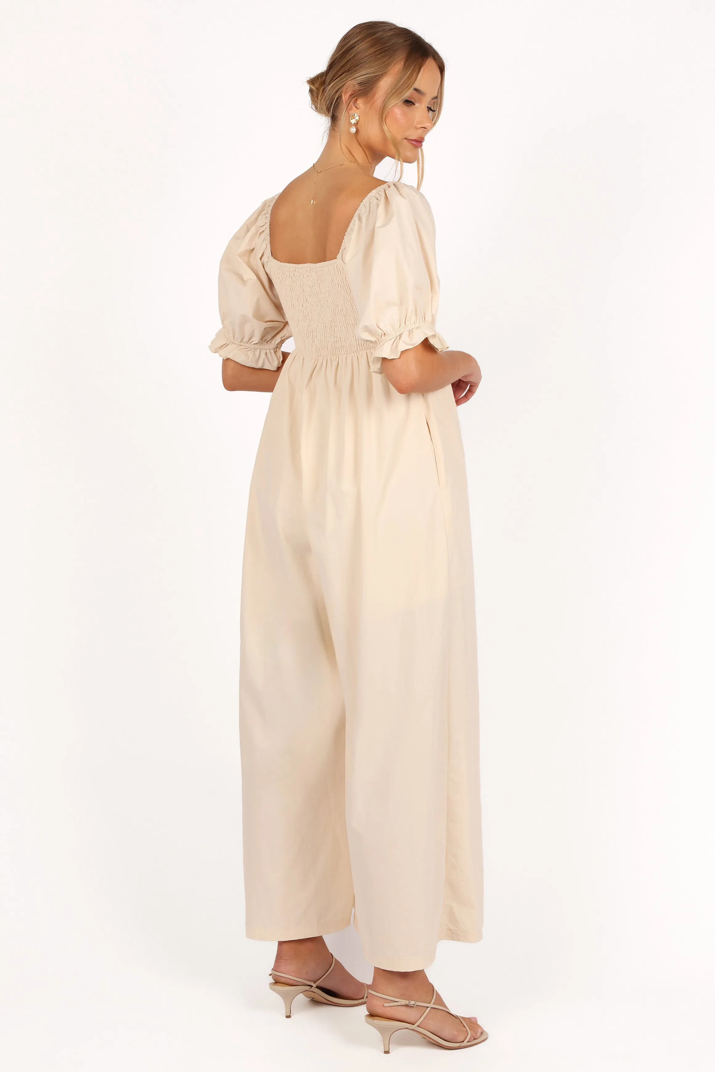 Juliette Jumpsuit - Ecru sold by Petal & Pup product image thumbnail 5