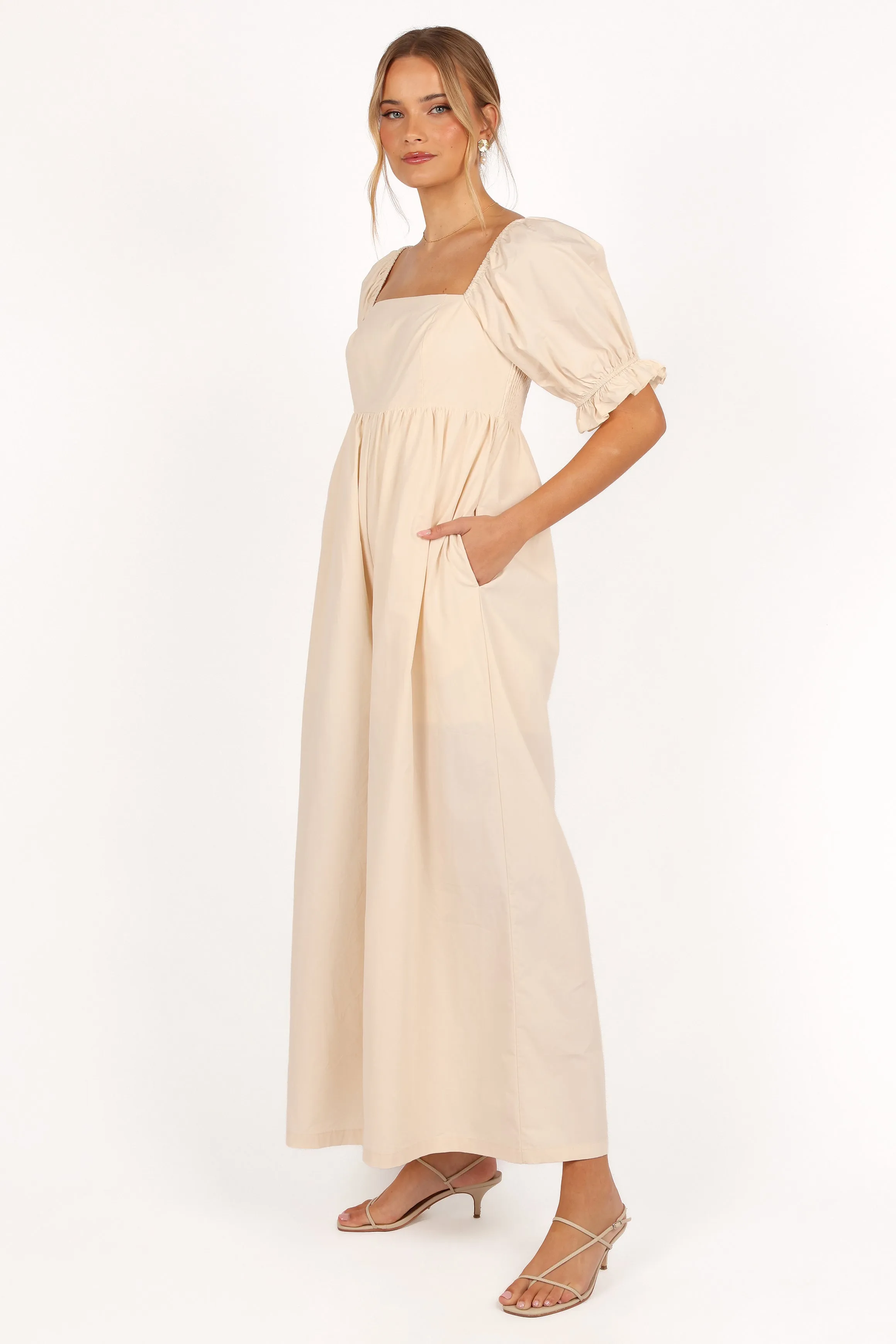 Juliette Jumpsuit - Ecru sold by Petal & Pup product image thumbnail 4