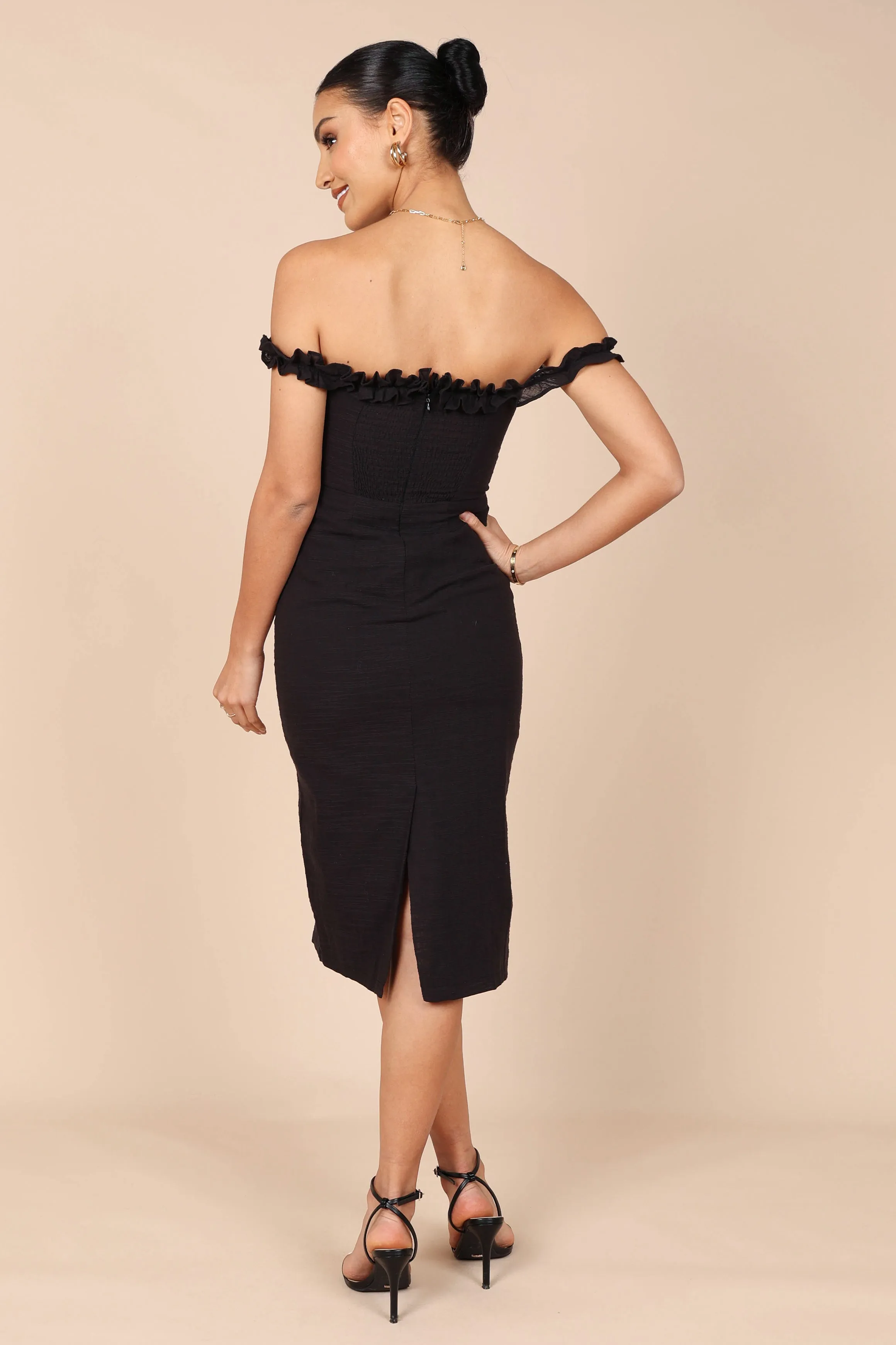 Florez Dress - Black sold by Petal & Pup product image thumbnail 3