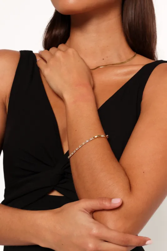 Torie Bracelet - Gold sold by Petal & Pup