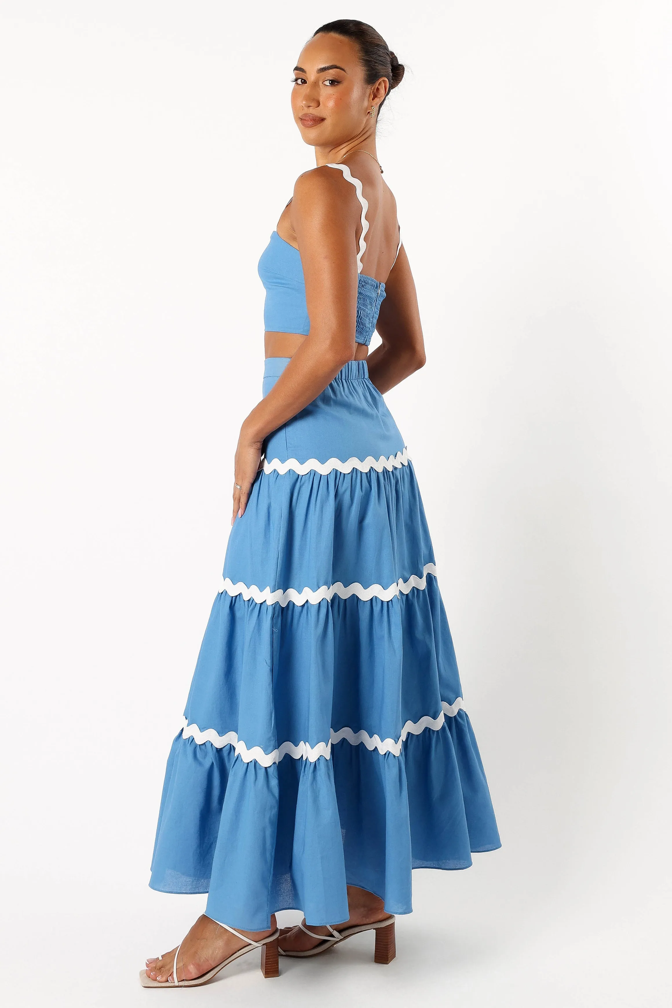 Bella Two Piece Set - Blue sold by Petal & Pup product image thumbnail 3
