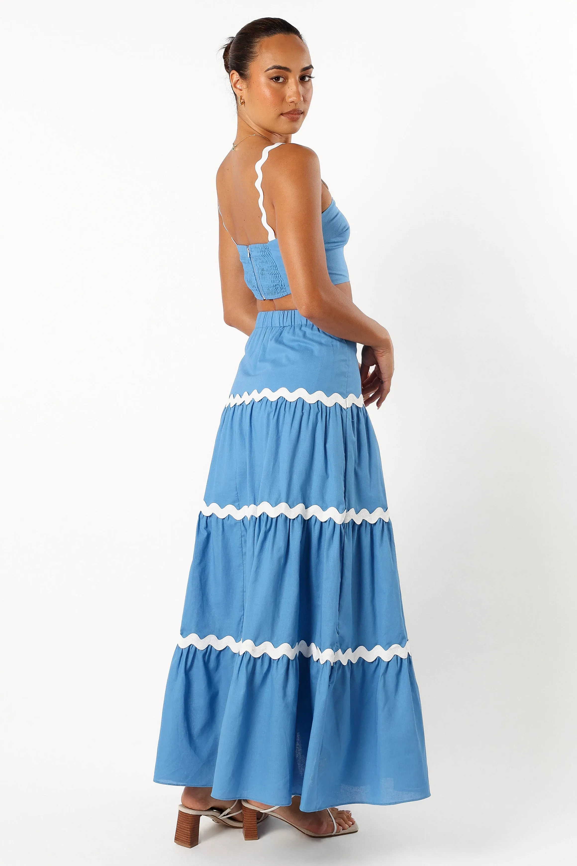 Bella Two Piece Set - Blue sold by Petal & Pup product image thumbnail 4