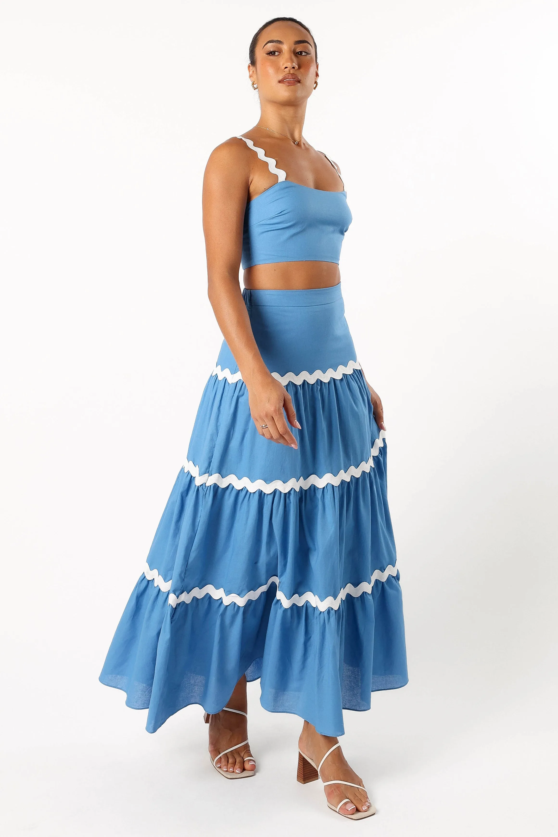Bella Two Piece Set - Blue sold by Petal & Pup product image thumbnail 5