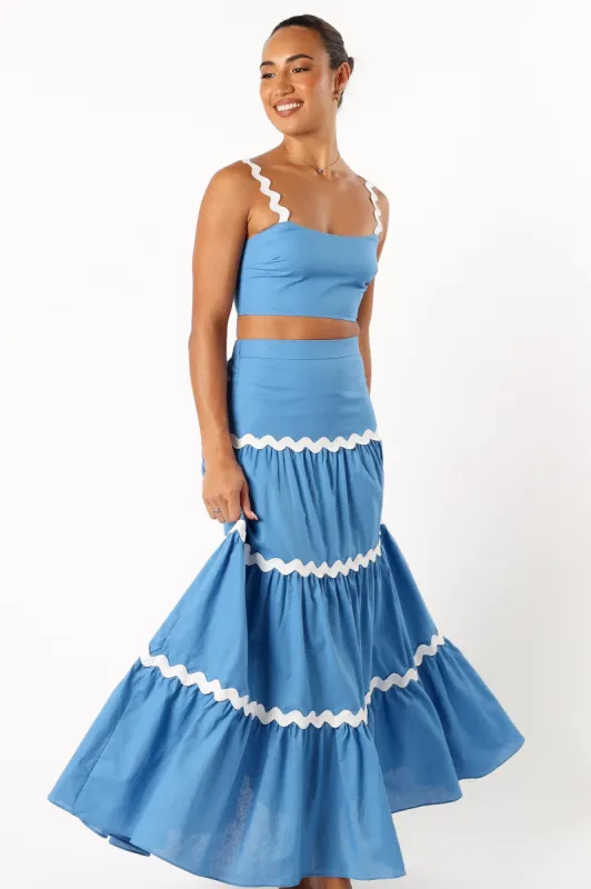 Bella Two Piece Set - Blue sold by Petal & Pup