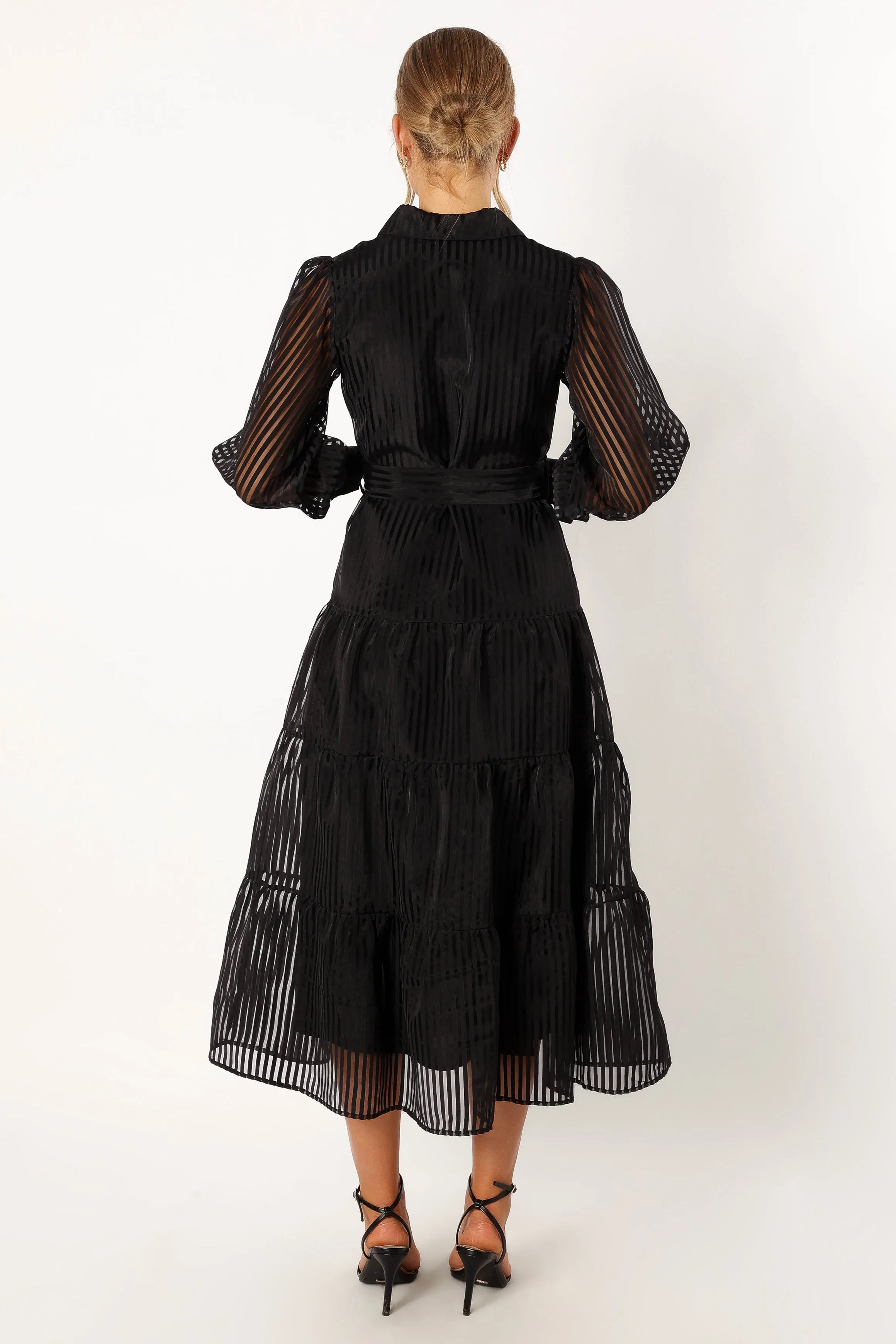 Neve Long Sleeve Maxi Dress - Black sold by Petal & Pup product image thumbnail 5