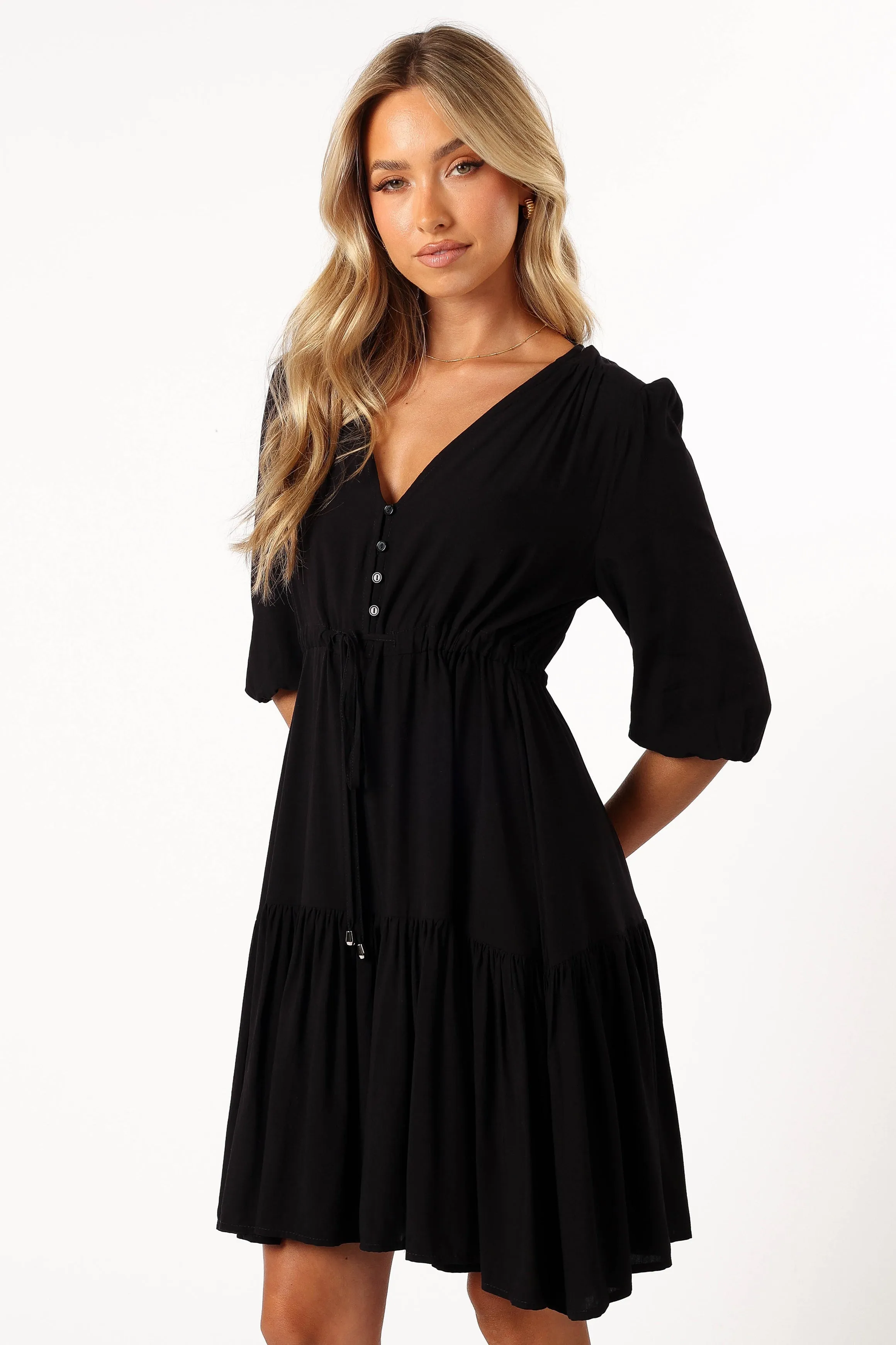 Amalie Dress - Black sold by Petal & Pup product image thumbnail 3