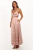 Sydney Maxi Dress - Sunset Check sold by Petal & Pup