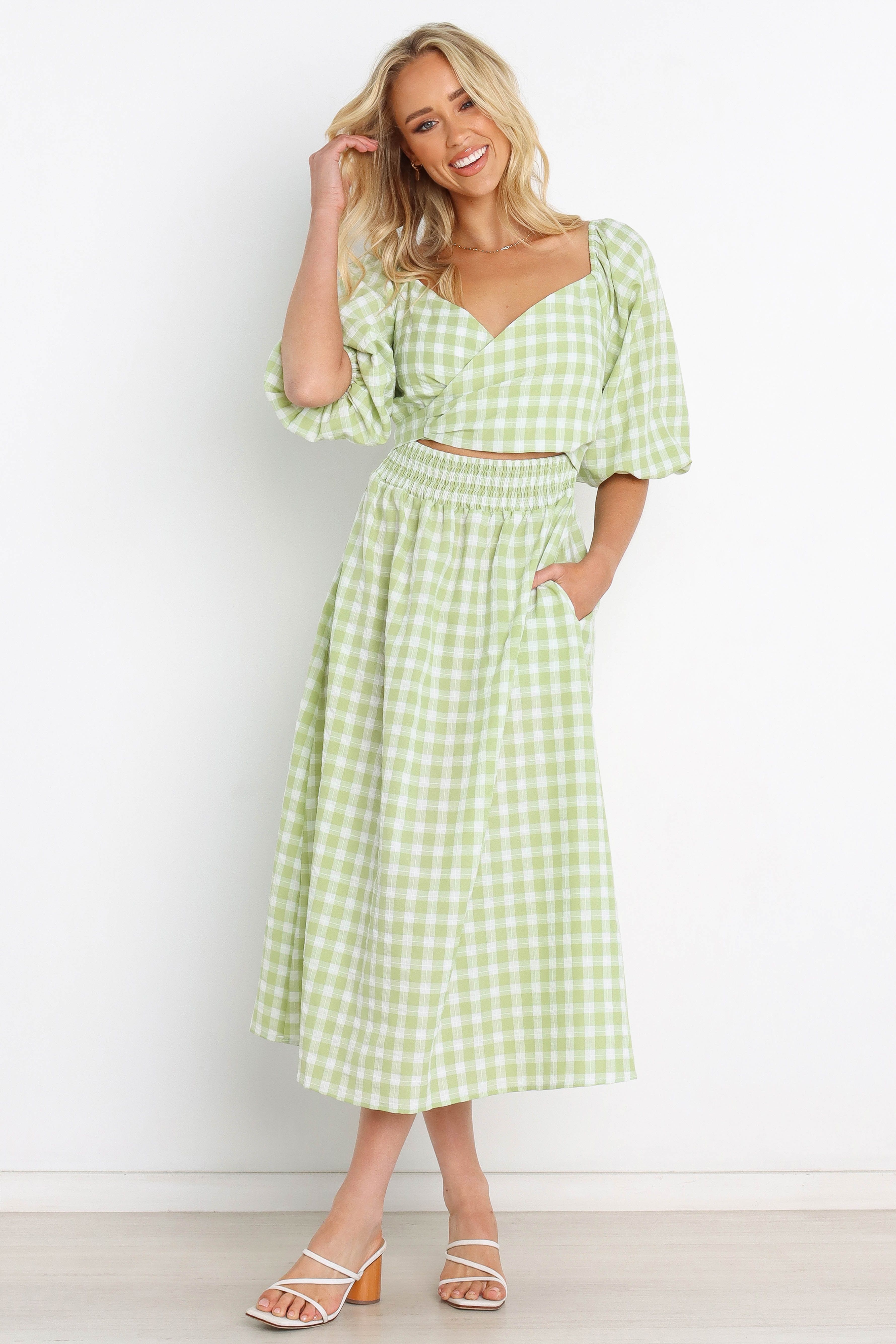 Tana Dress - Green sold by Petal & Pup product image thumbnail 2