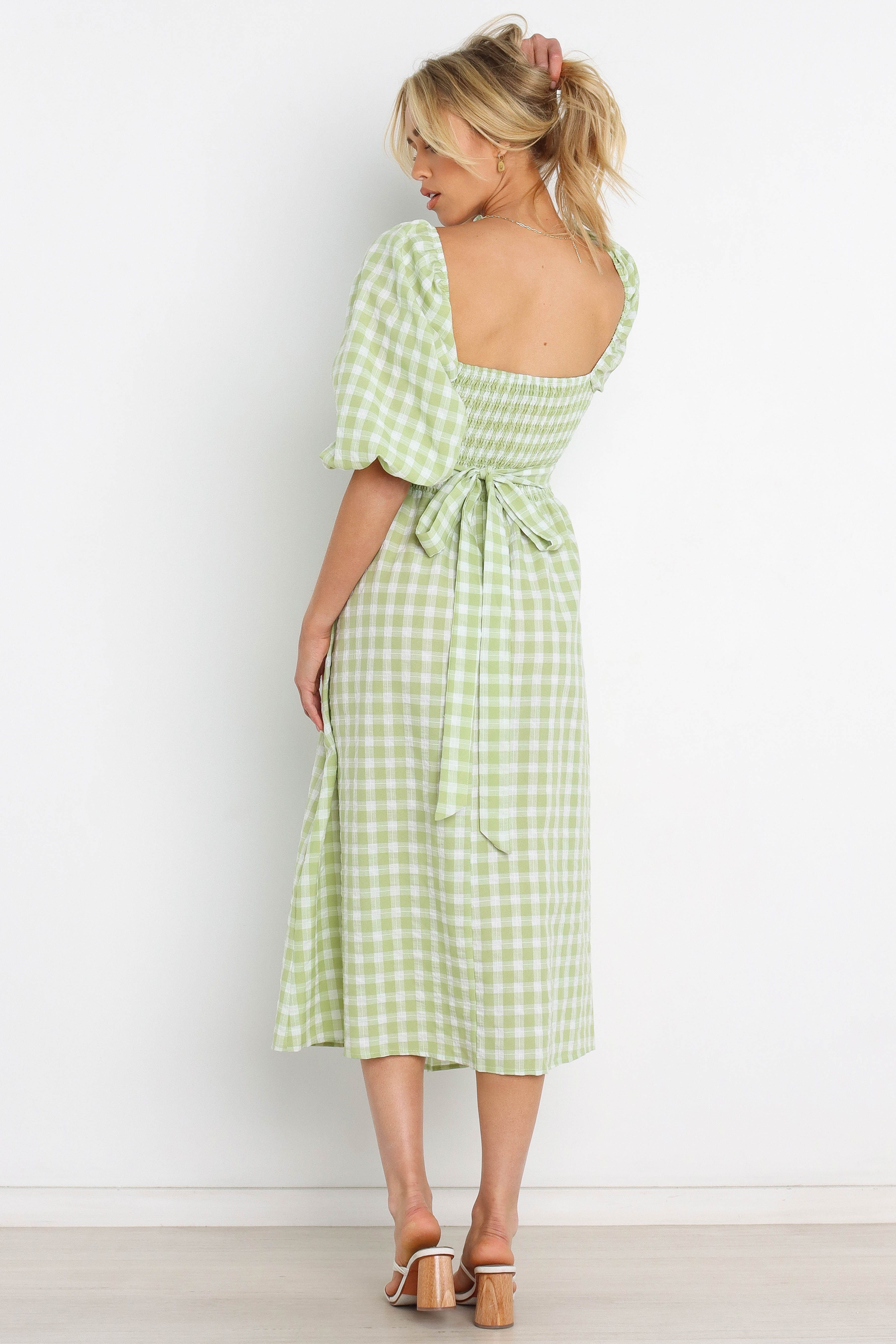 Tana Dress - Green sold by Petal & Pup product image thumbnail 3