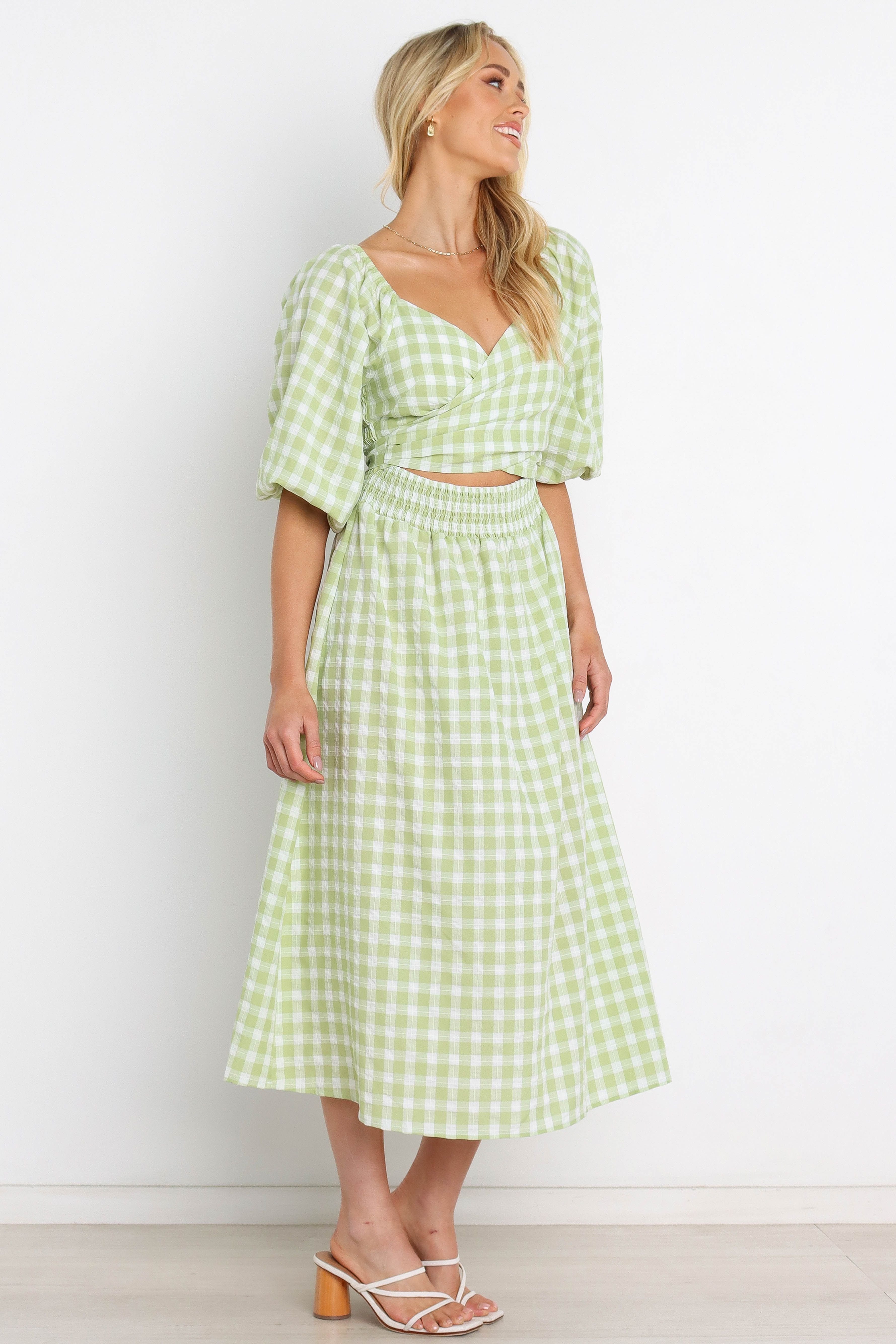 Tana Dress - Green sold by Petal & Pup product image thumbnail 5
