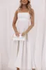 Keegan Maxi Dress - White sold by Petal & Pup
