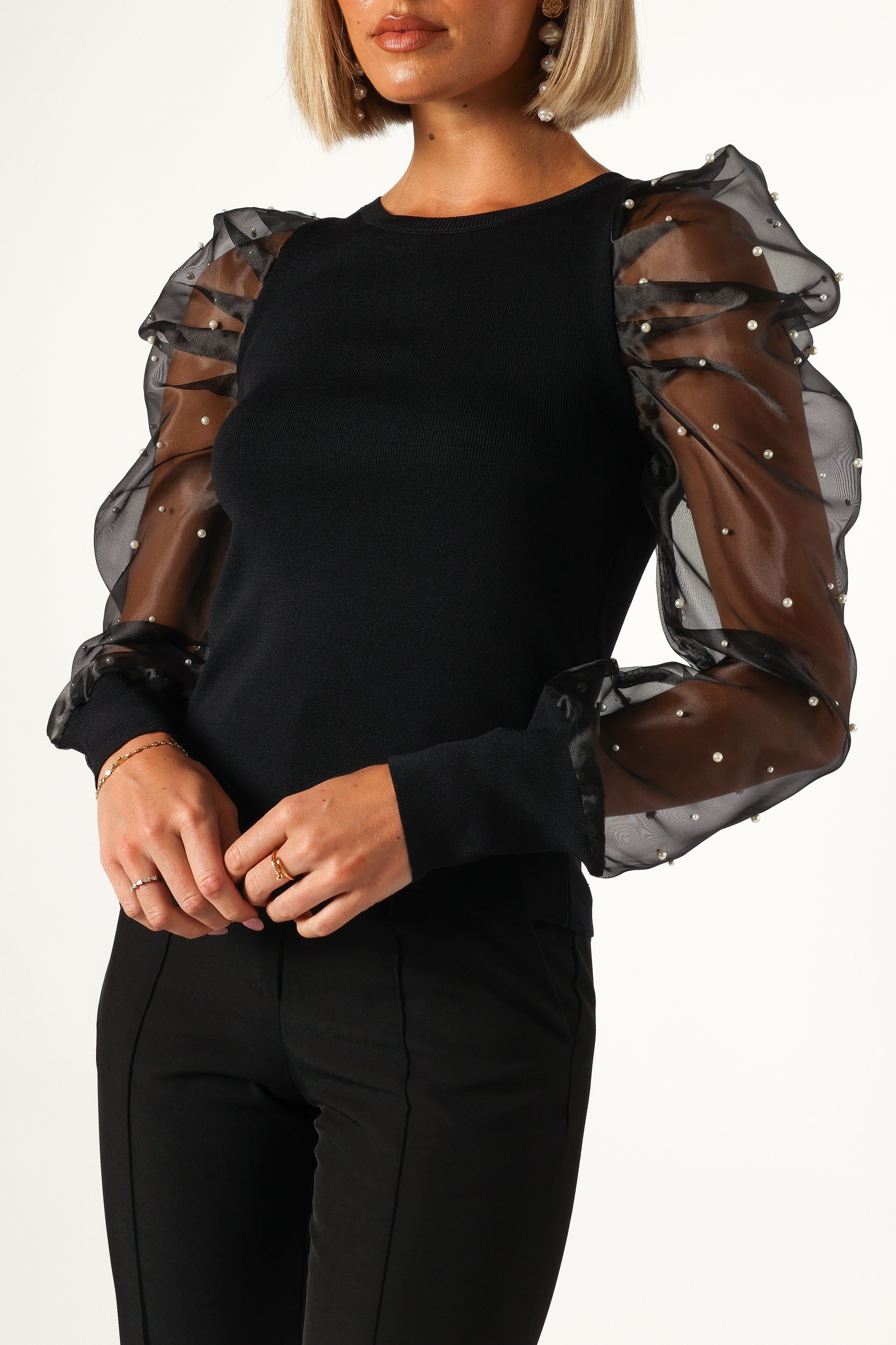 Micha Top - Black sold by Petal & Pup product image thumbnail 5