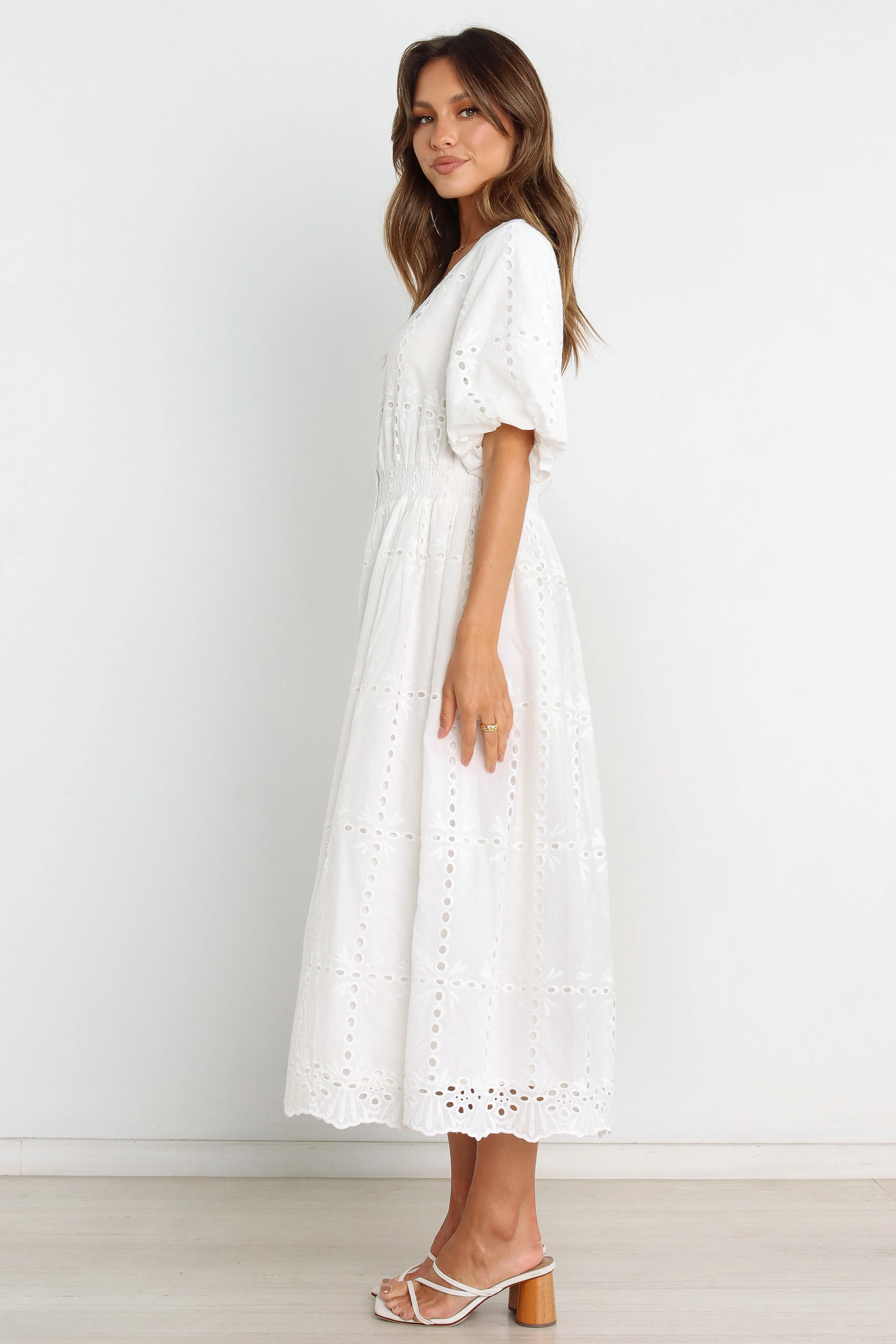 Ellison Dress - White sold by Petal & Pup product image thumbnail 5